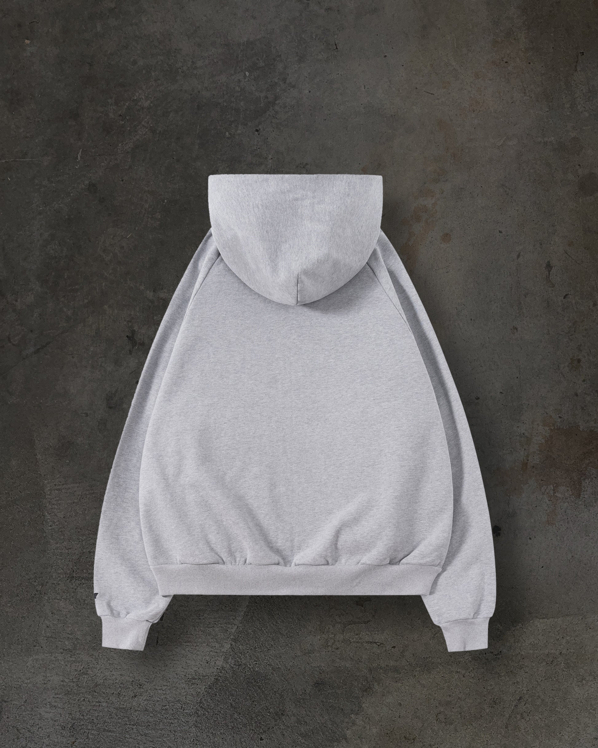 SUMMIT ZIPUP (HEATHER GREY)-IYAMIUIO