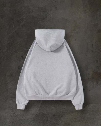 SUMMIT ZIPUP (HEATHER GREY)-IYAMIUIO