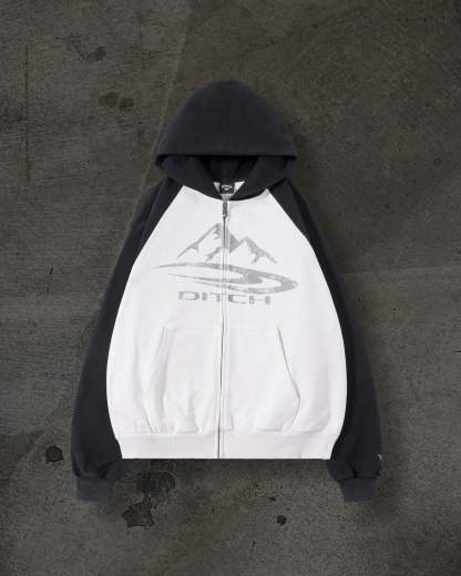 SUMMIT ZIPUP (WHITE)-IYAMIUIO