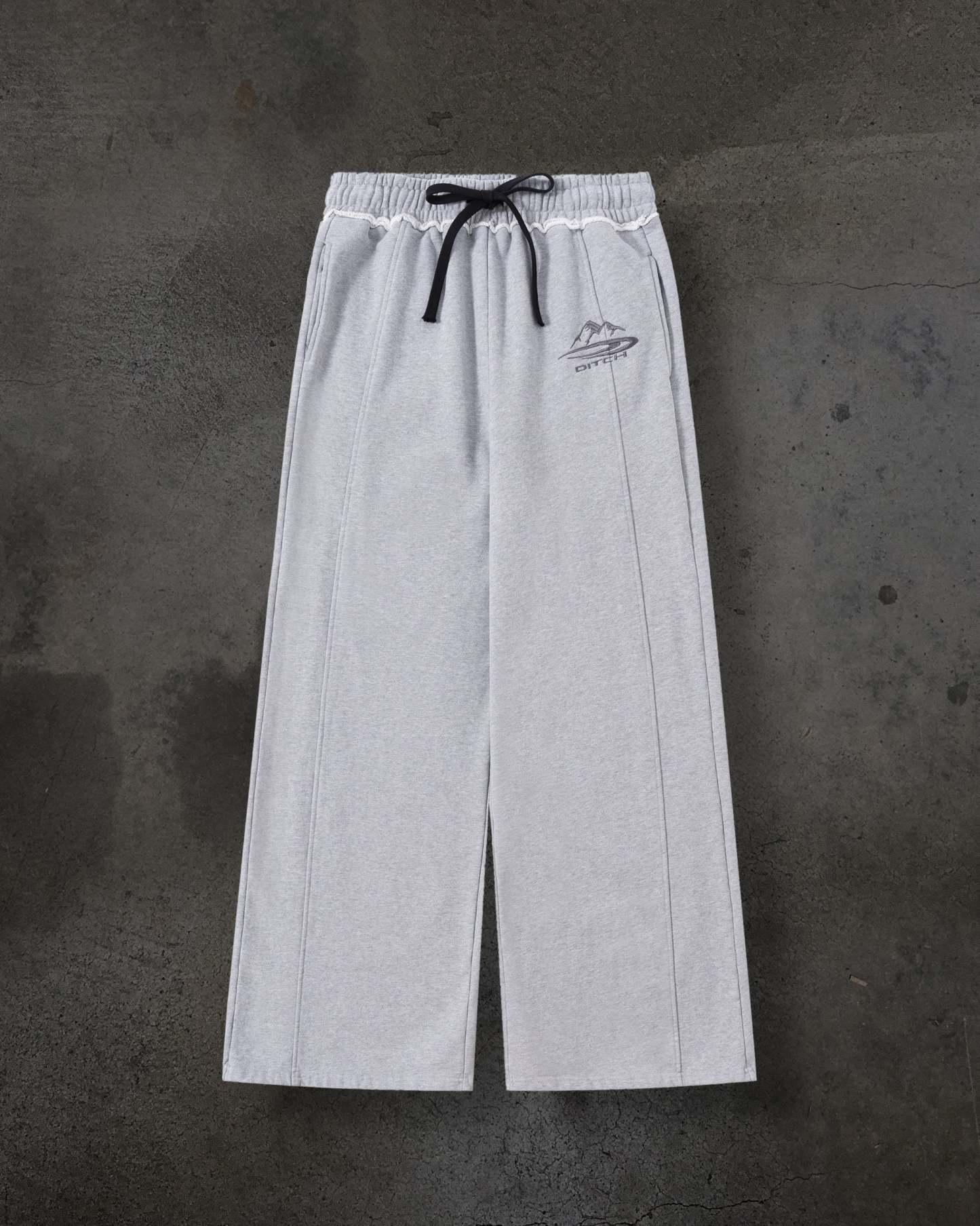 SUMMIT SWEATS (HEATHER GREY)-IYAMIUIO