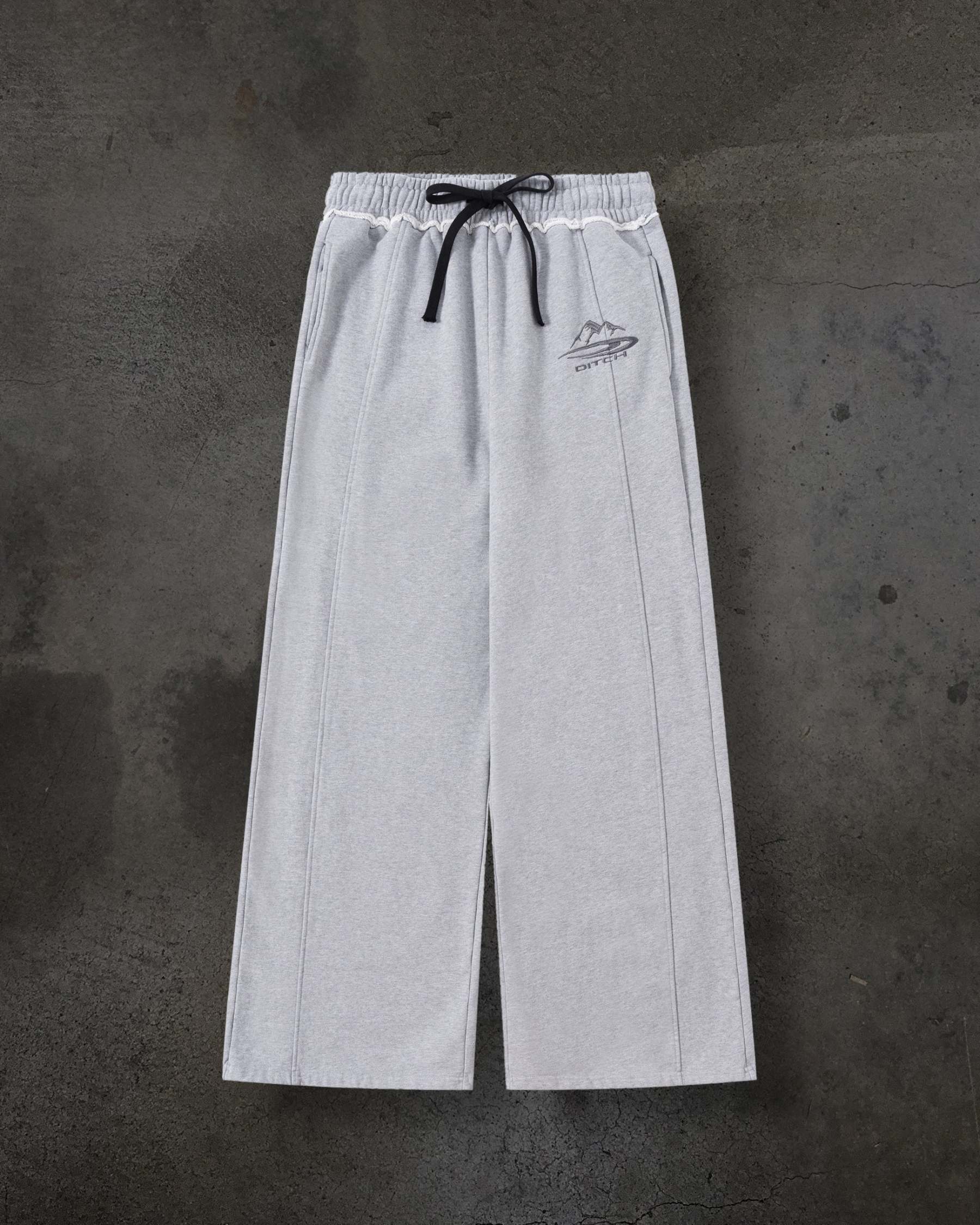 SUMMIT SWEATS (HEATHER GREY)-IYAMIUIO