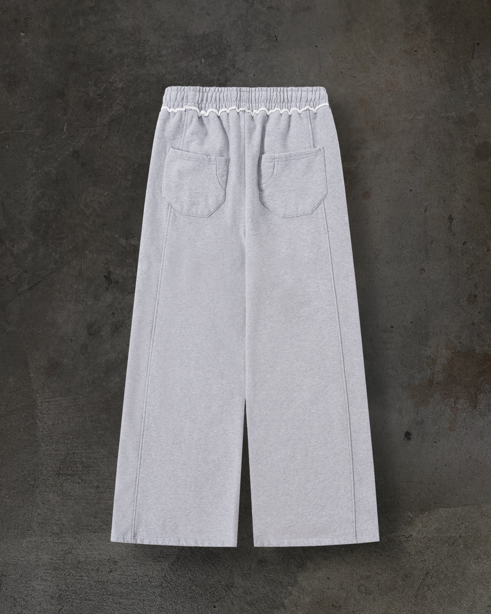 SUMMIT SWEATS (HEATHER GREY)-IYAMIUIO