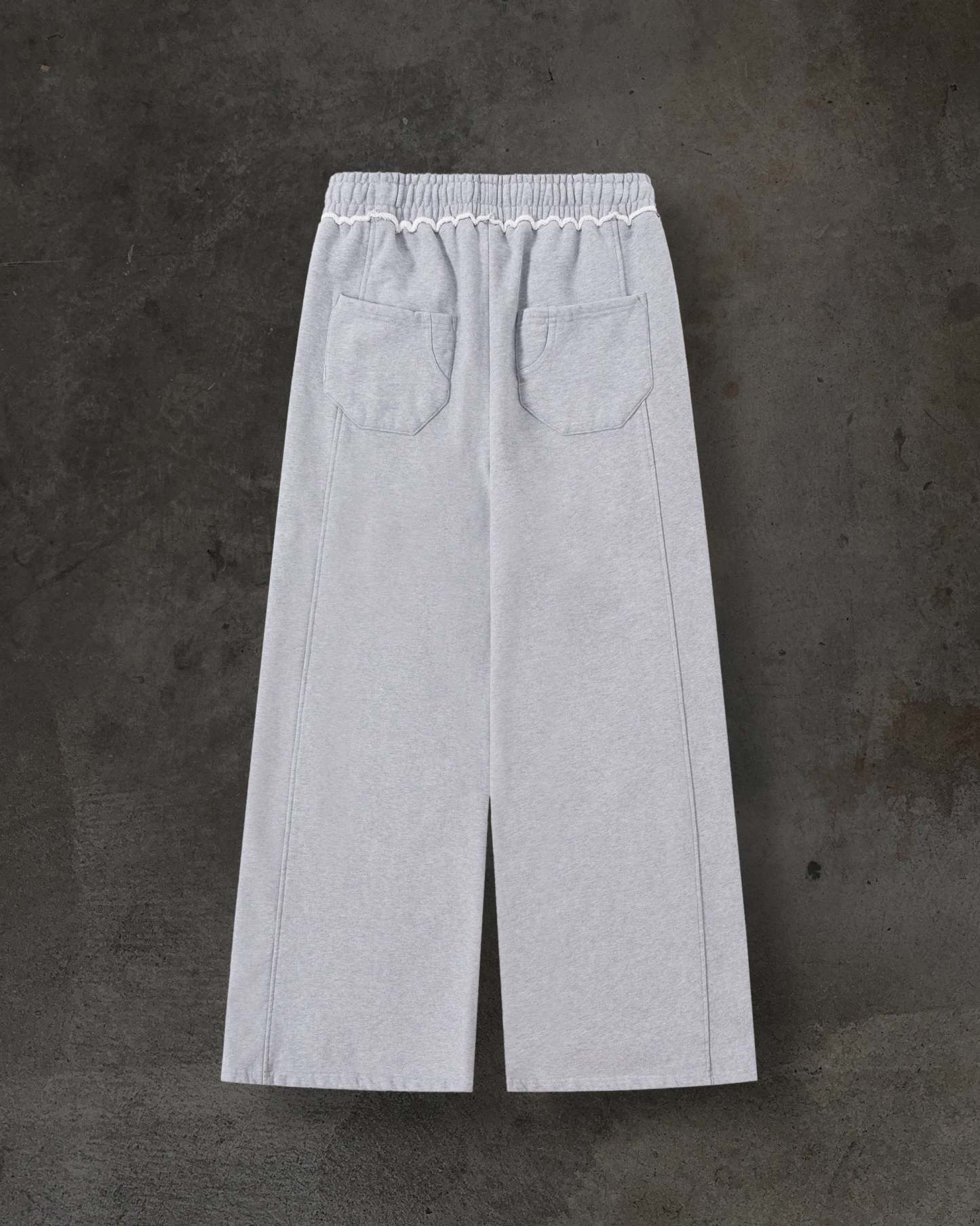 SUMMIT SWEATS (HEATHER GREY)-IYAMIUIO