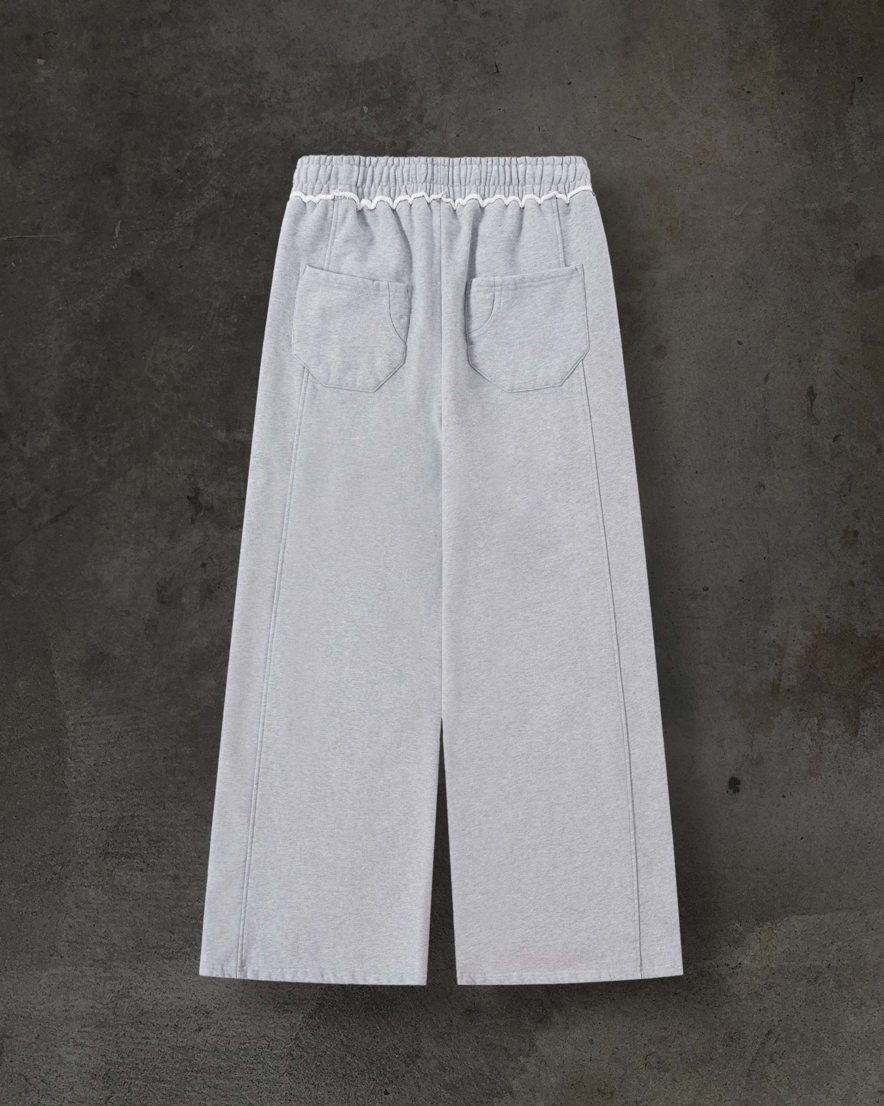 SUMMIT SWEATS (HEATHER GREY)-IYAMIUIO