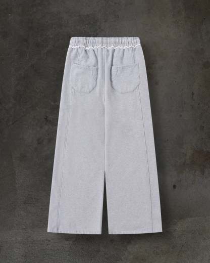 SUMMIT SWEATS (HEATHER GREY)-IYAMIUIO