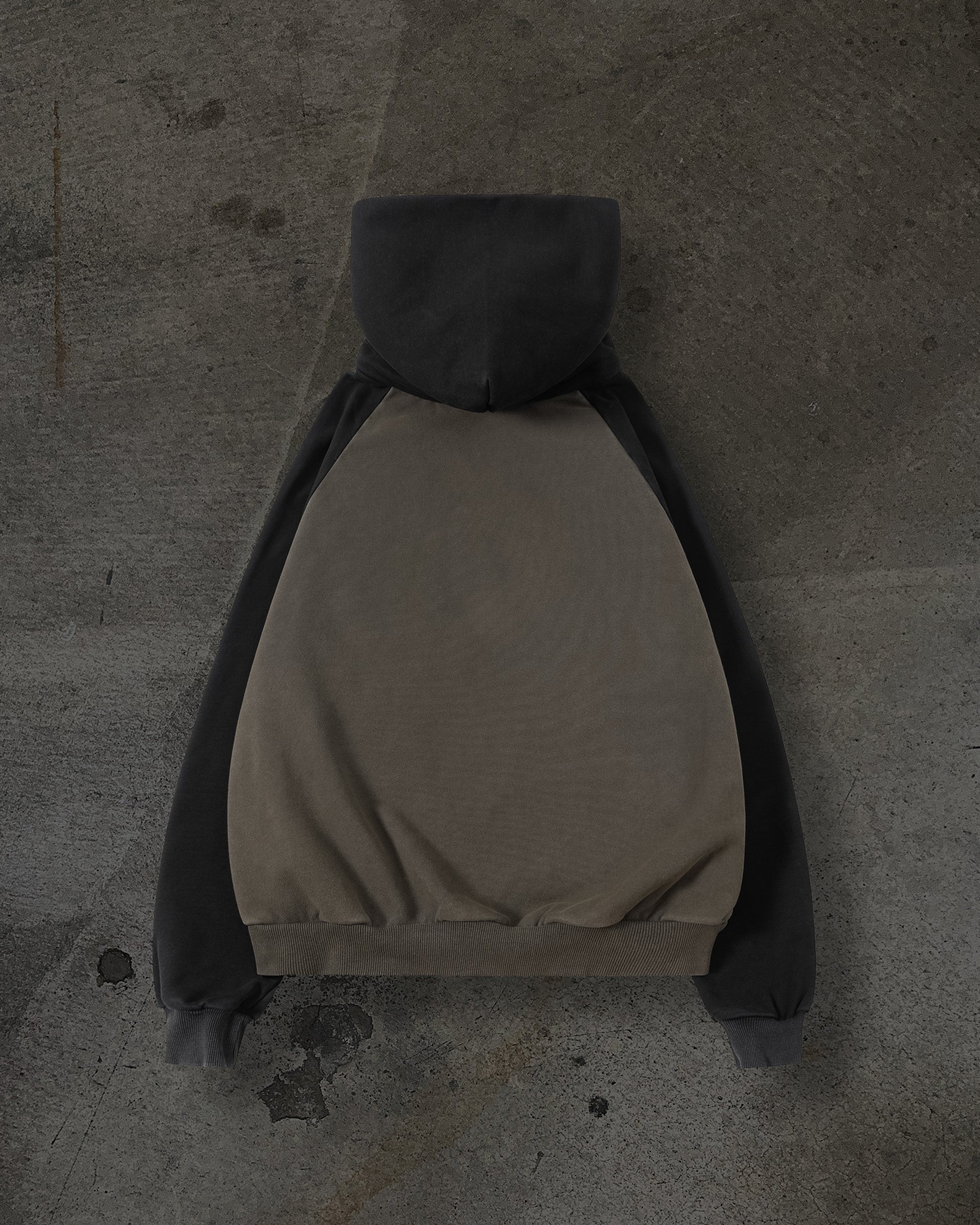 SUMMIT MASKED HOODIE (ASH)-IYAMIUIO