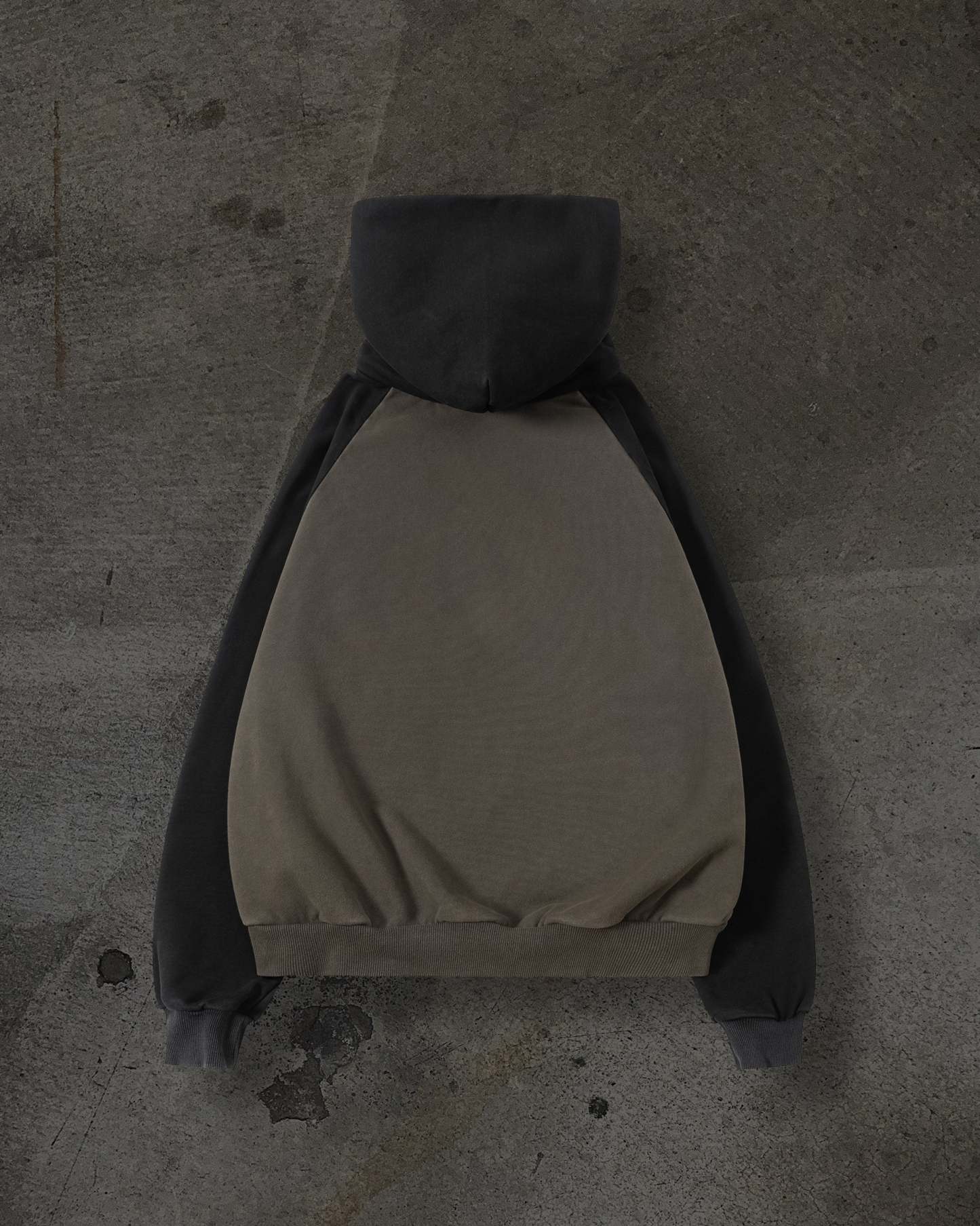 SUMMIT MASKED HOODIE (ASH)-IYAMIUIO