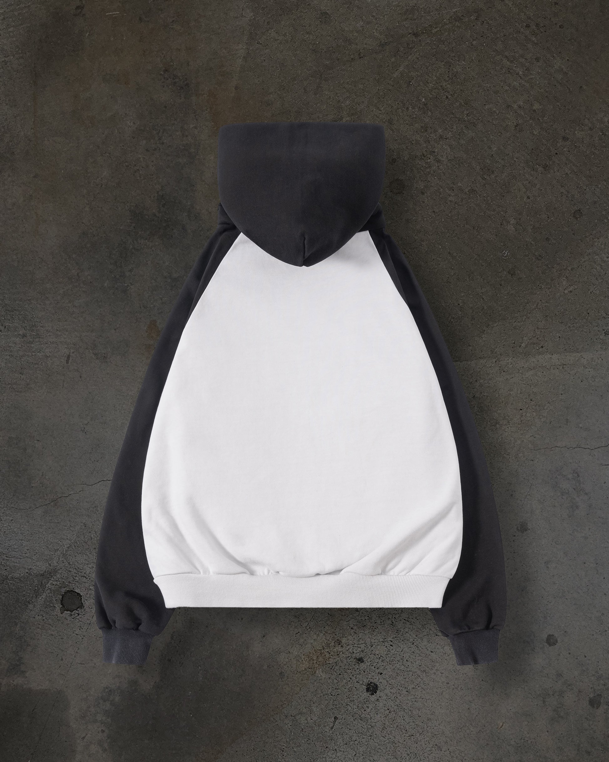 SUMMIT MASKED HOODIE (WHITE)-IYAMIUIO