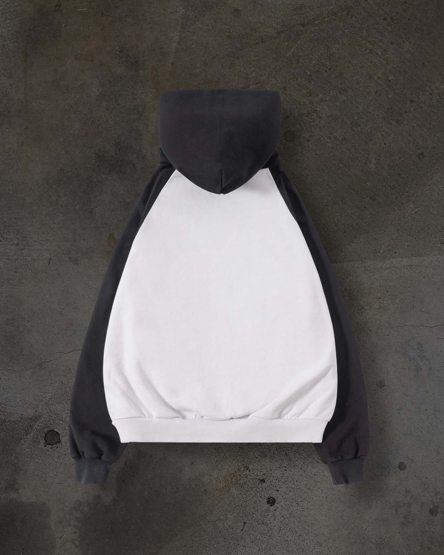 SUMMIT MASKED HOODIE (WHITE)-IYAMIUIO