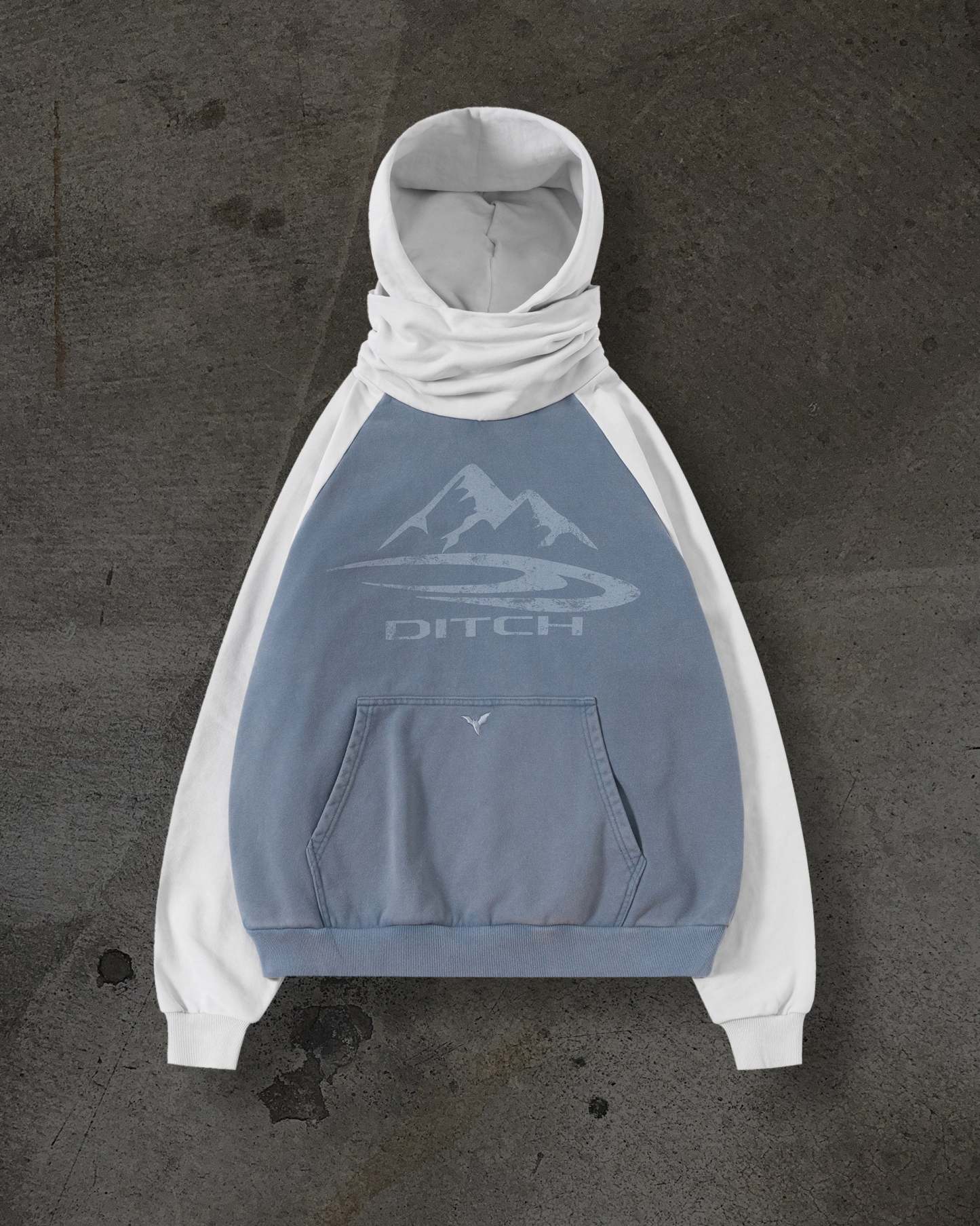 SUMMIT MASKED HOODIE (FLINT)-IYAMIUIO