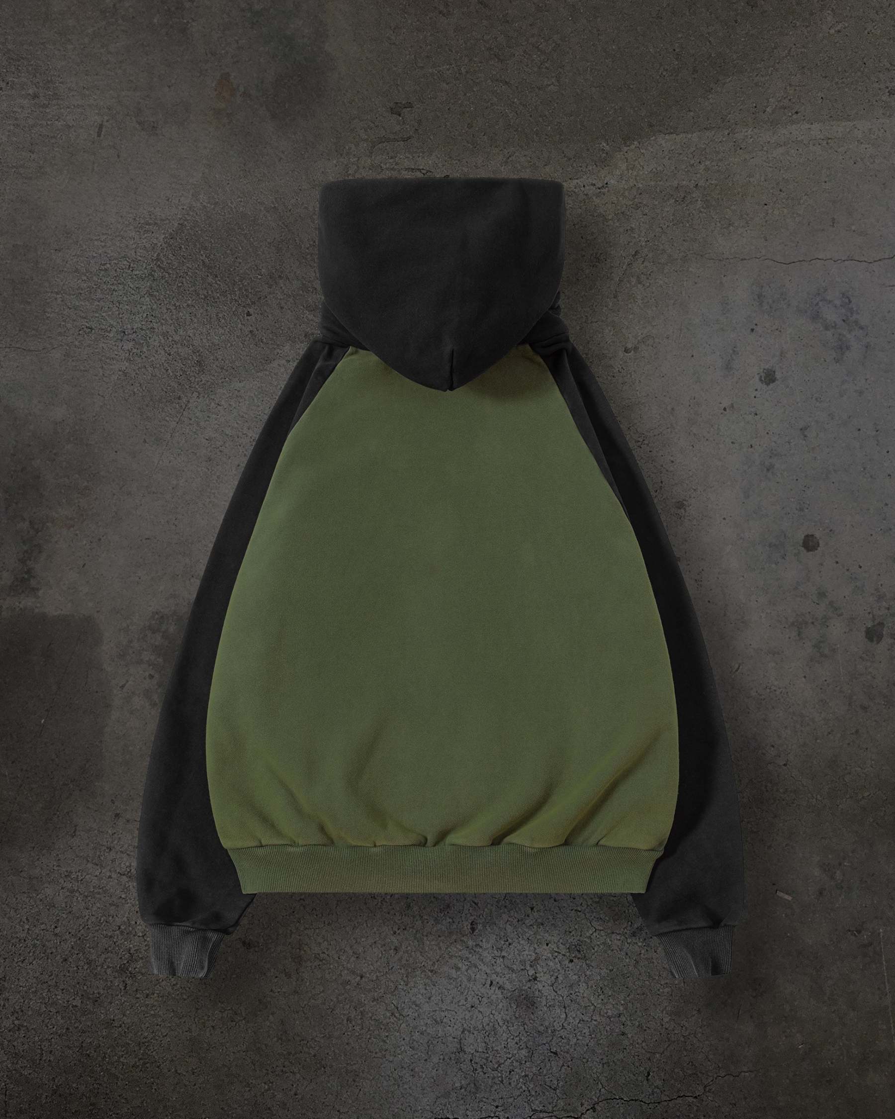 SUMMIT MASKED HOODIE (PINE)-IYAMIUIO