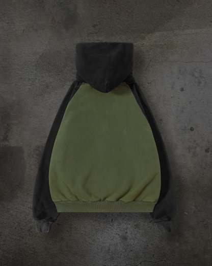 SUMMIT MASKED HOODIE (PINE)-IYAMIUIO