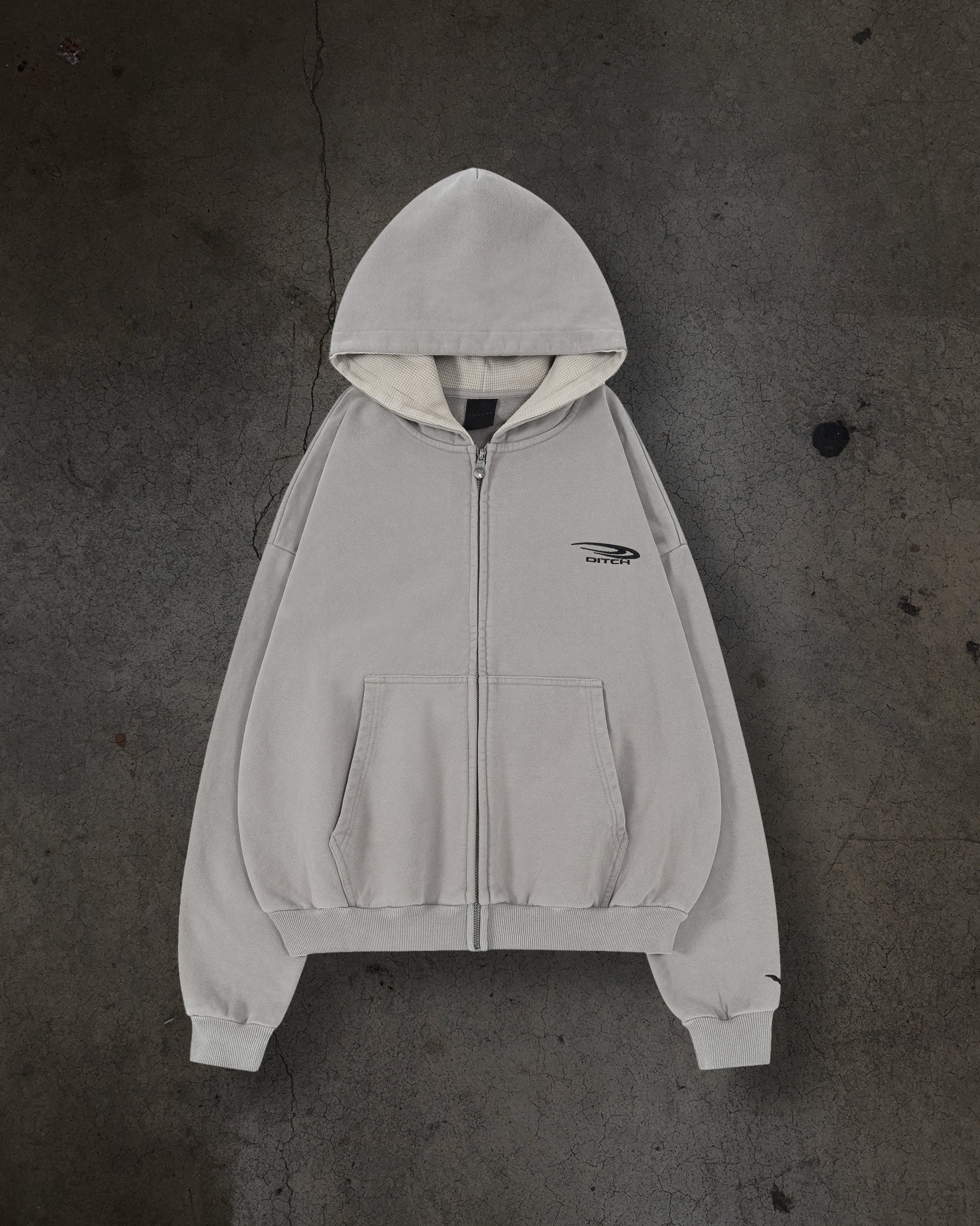 ATHLETIC ZIPUP (SAND)-IYAMIUIO