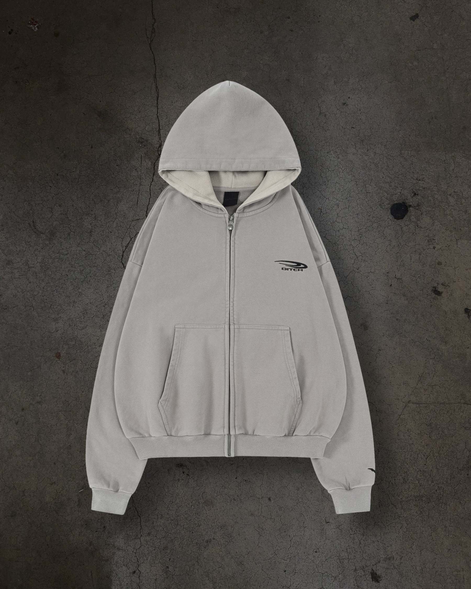 ATHLETIC ZIPUP (SAND)-IYAMIUIO