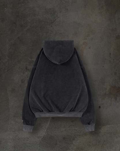 ATHLETIC ZIPUP (COAL)-IYAMIUIO