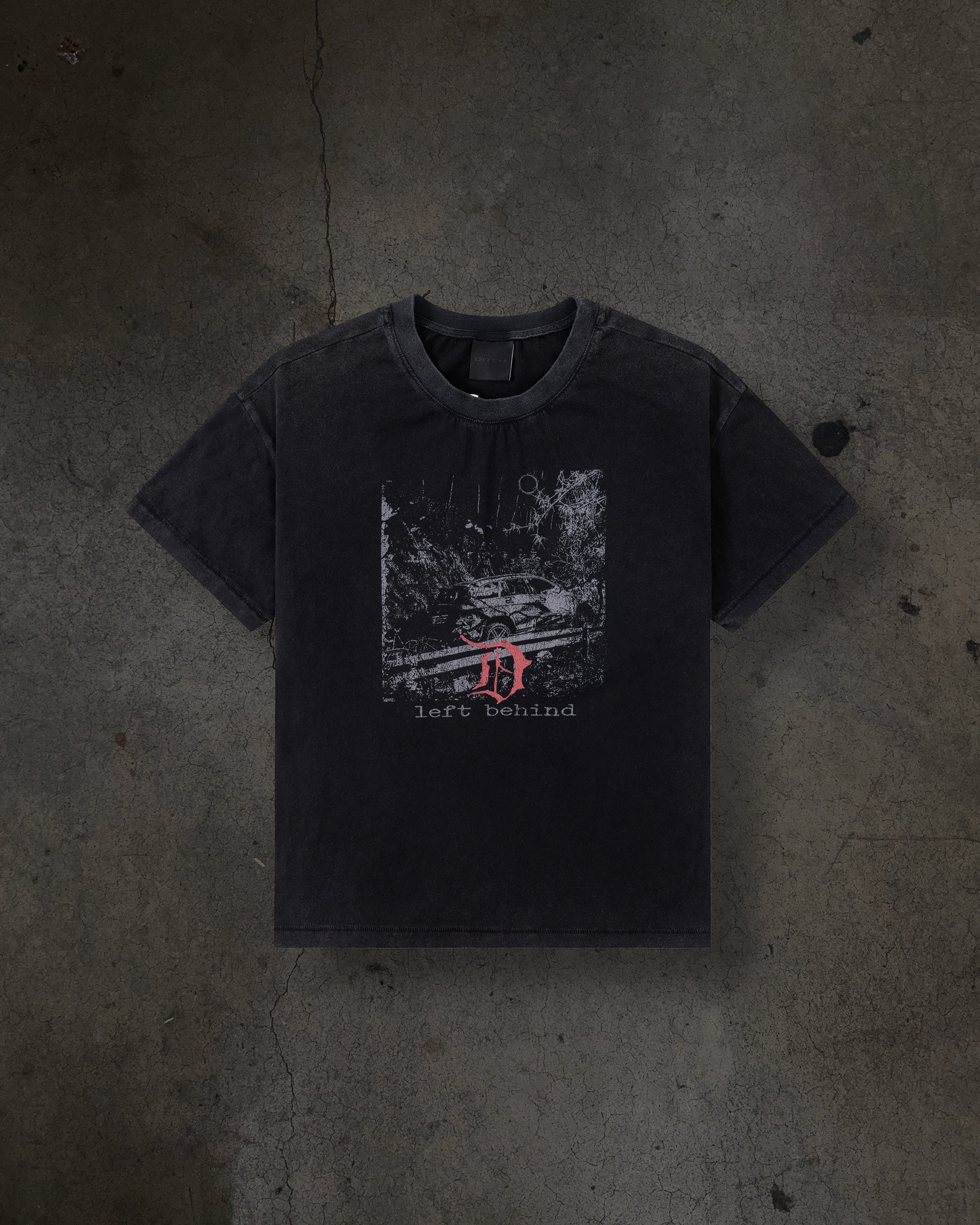 CAR CRASH TEE (COAL)-IYAMIUIO