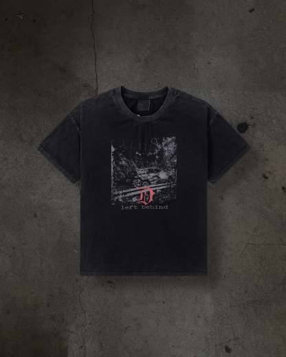 CAR CRASH TEE (COAL)-IYAMIUIO