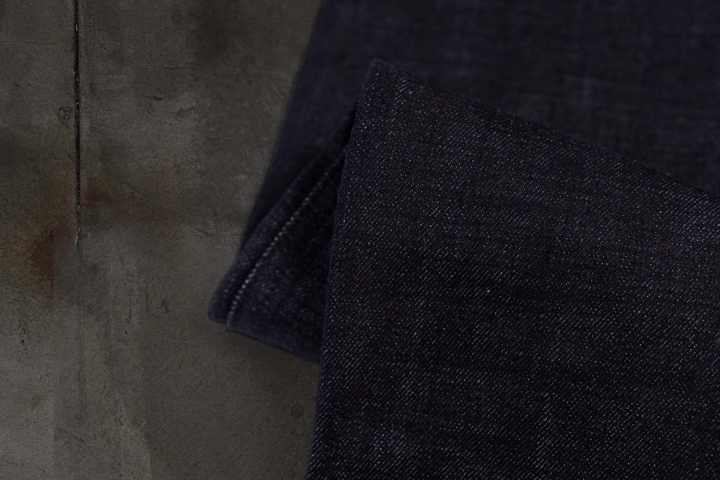 JAPANESE SELVEDGE SLUB DOUBLE KNEES (INDIGO)-IYAMIUIO