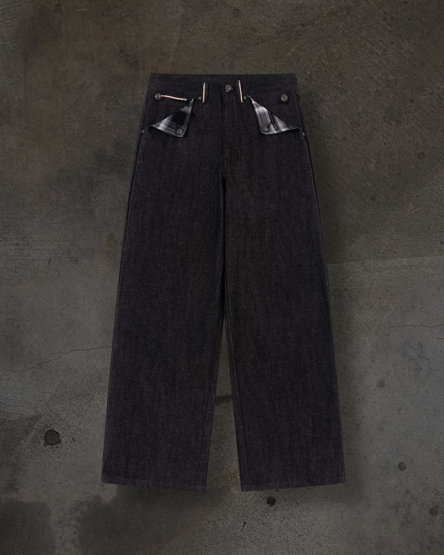 JAPANESE SELVEDGE SLUB DENIM (COAL)-IYAMIUIO