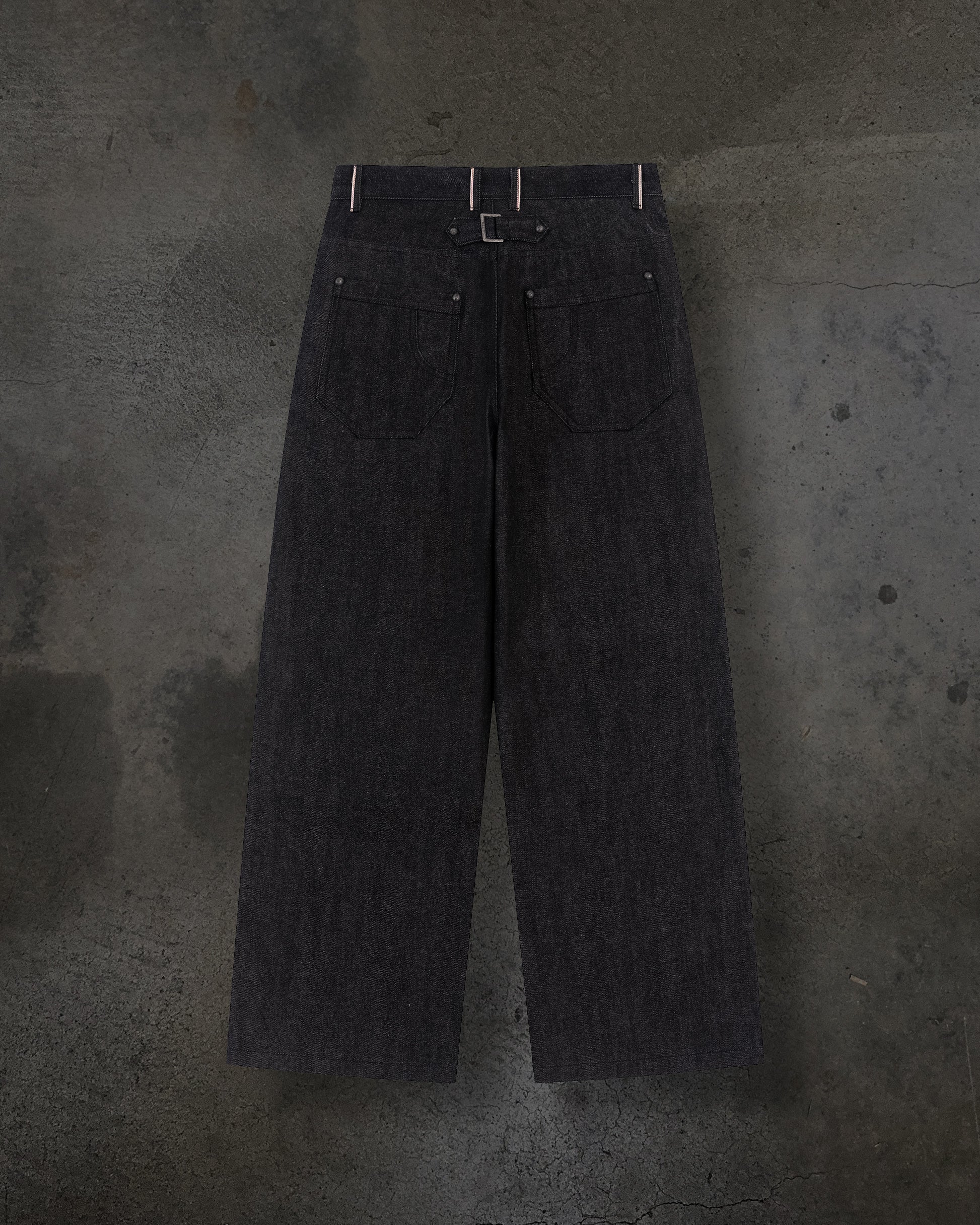 JAPANESE SELVEDGE SLUB DENIM (COAL)-IYAMIUIO