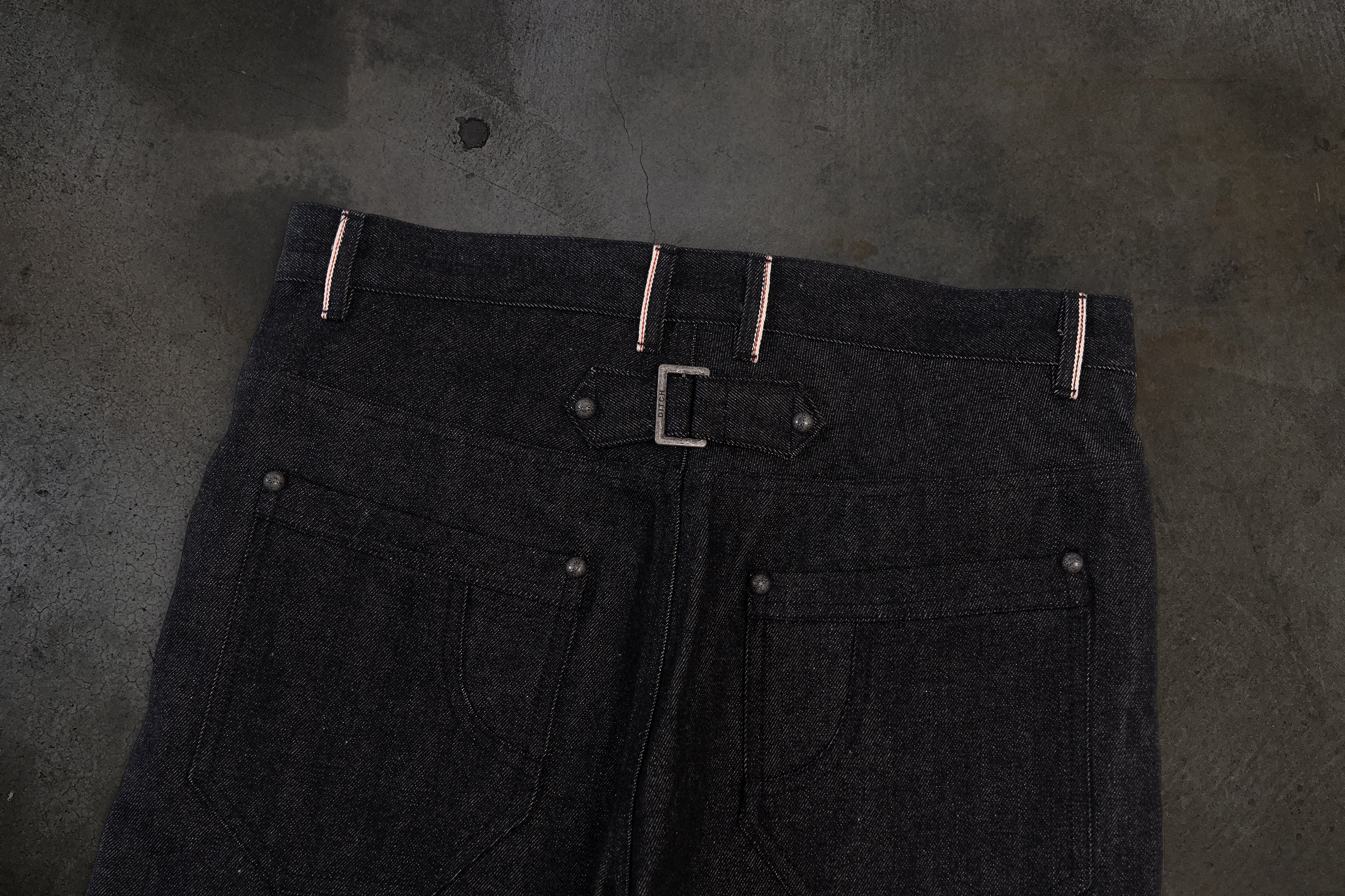 JAPANESE SELVEDGE SLUB DENIM (COAL)-IYAMIUIO