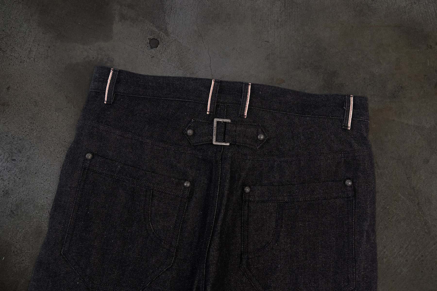 JAPANESE SELVEDGE SLUB DENIM (COAL)-IYAMIUIO