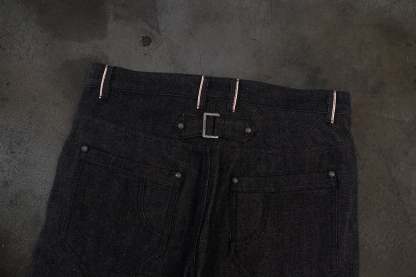 JAPANESE SELVEDGE SLUB DENIM (COAL)-IYAMIUIO