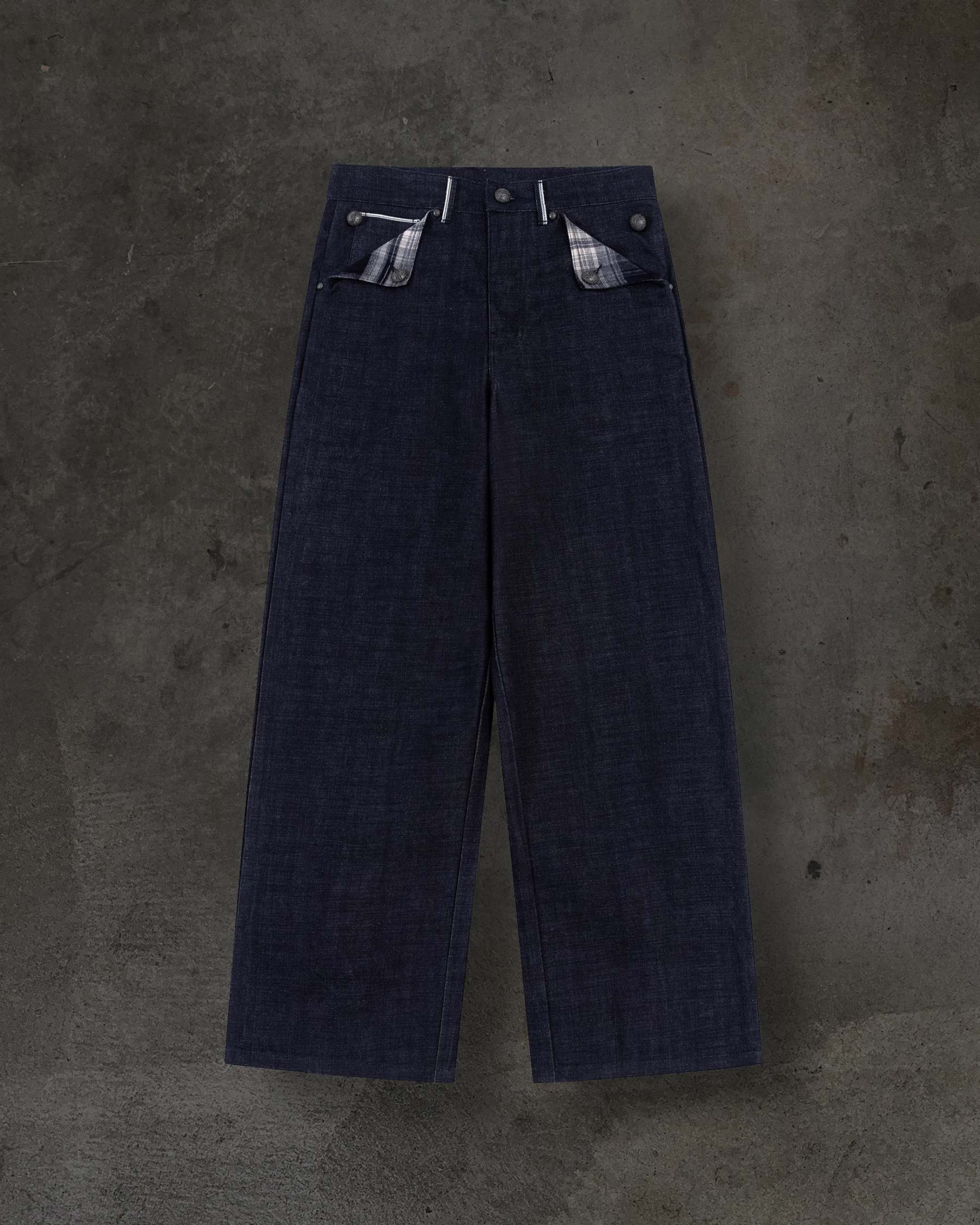 JAPANESE SELVEDGE SLUB DENIM (INDIGO)-IYAMIUIO