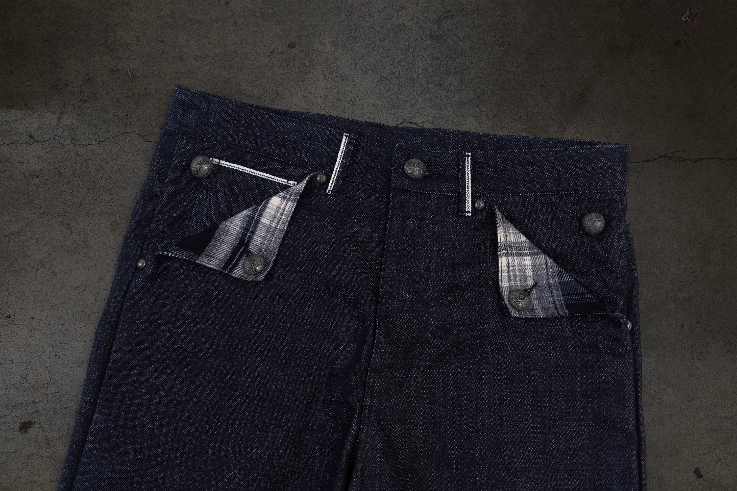 JAPANESE SELVEDGE SLUB DENIM (INDIGO)-IYAMIUIO
