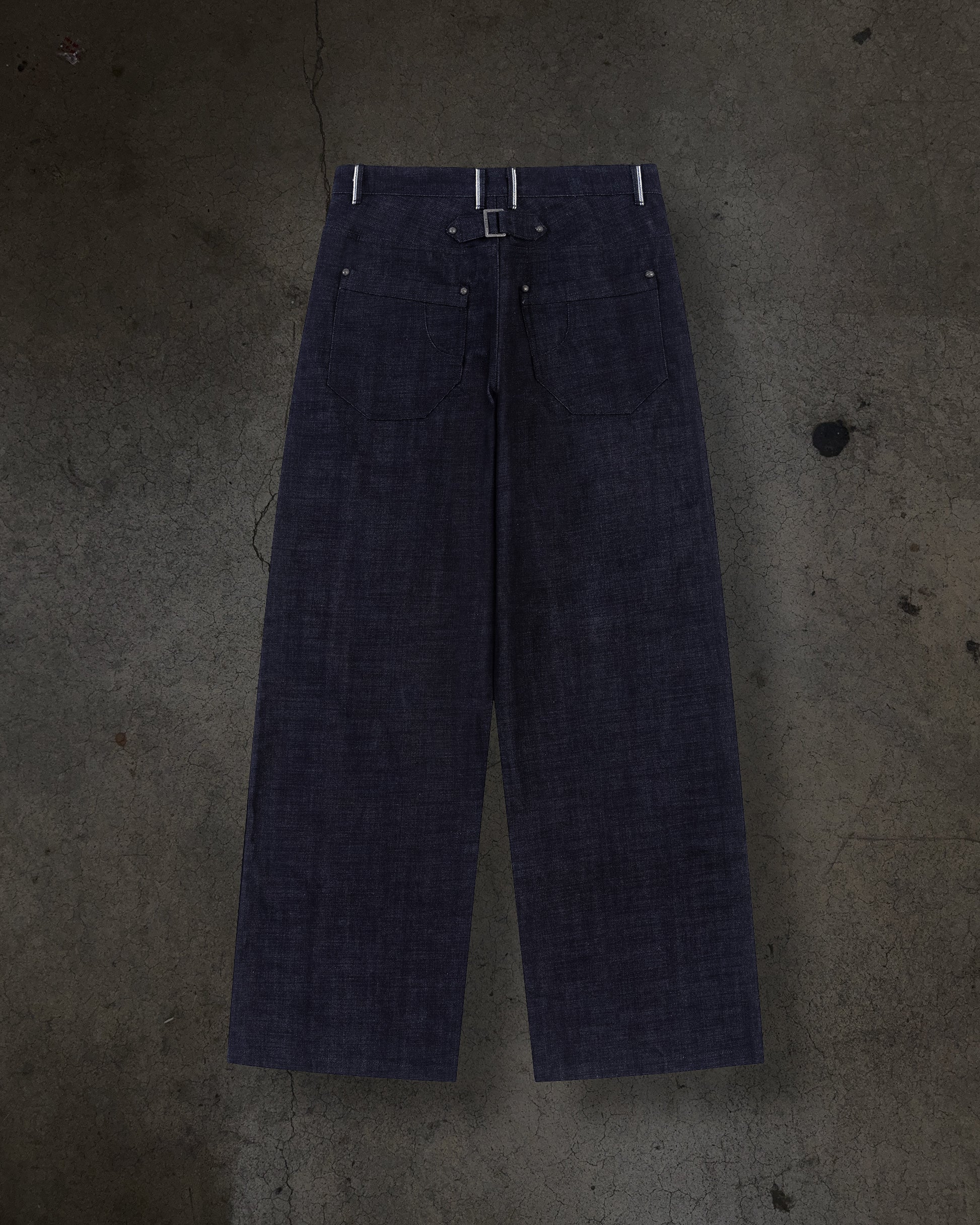 JAPANESE SELVEDGE SLUB DENIM (INDIGO)-IYAMIUIO