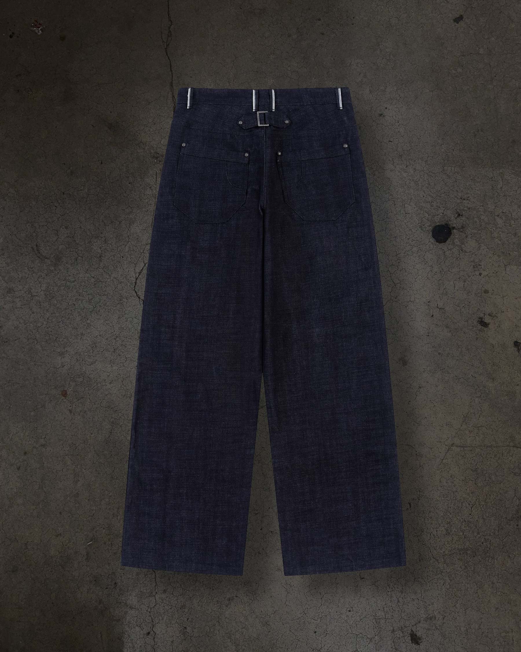 JAPANESE SELVEDGE SLUB DENIM (INDIGO)-IYAMIUIO