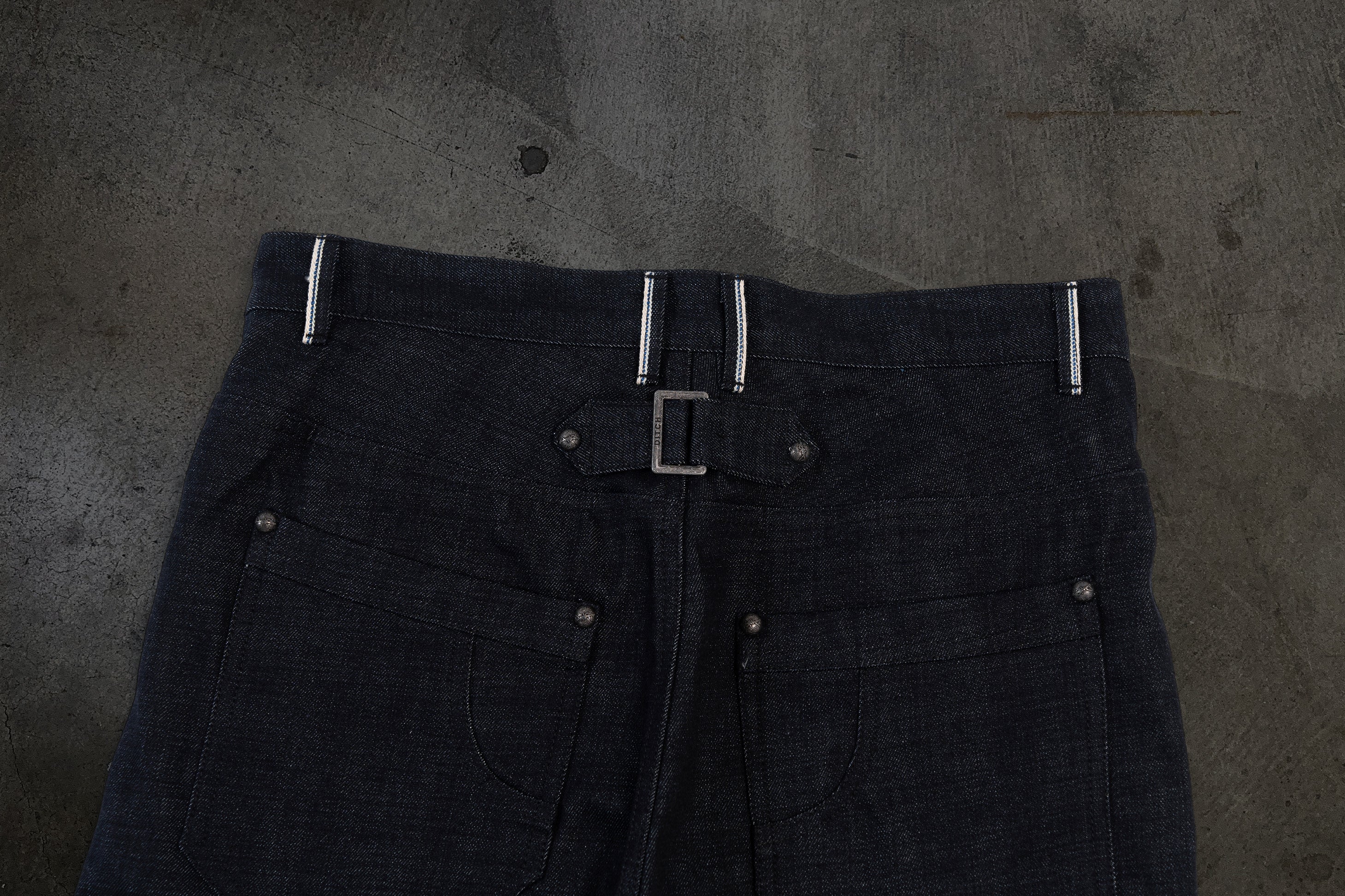 JAPANESE SELVEDGE SLUB DENIM (INDIGO)-IYAMIUIO