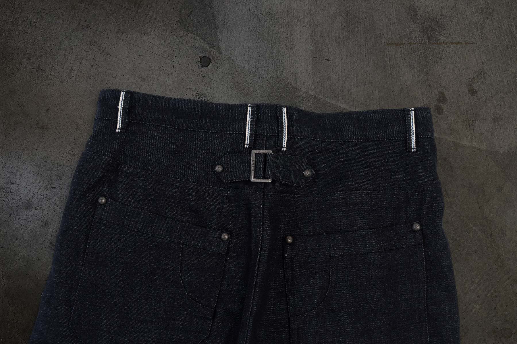 JAPANESE SELVEDGE SLUB DENIM (INDIGO)-IYAMIUIO