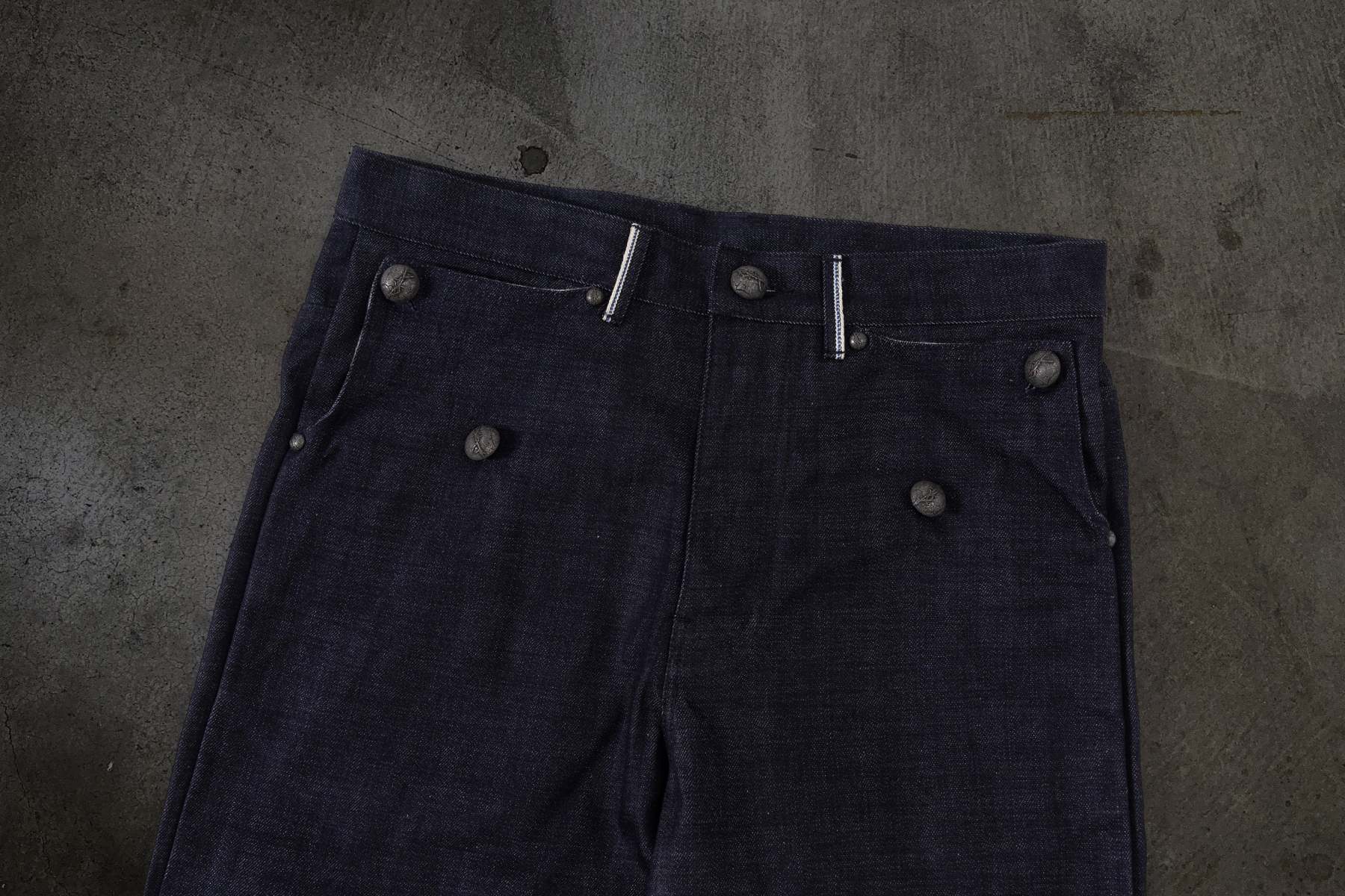 JAPANESE SELVEDGE SLUB DENIM (INDIGO)-IYAMIUIO