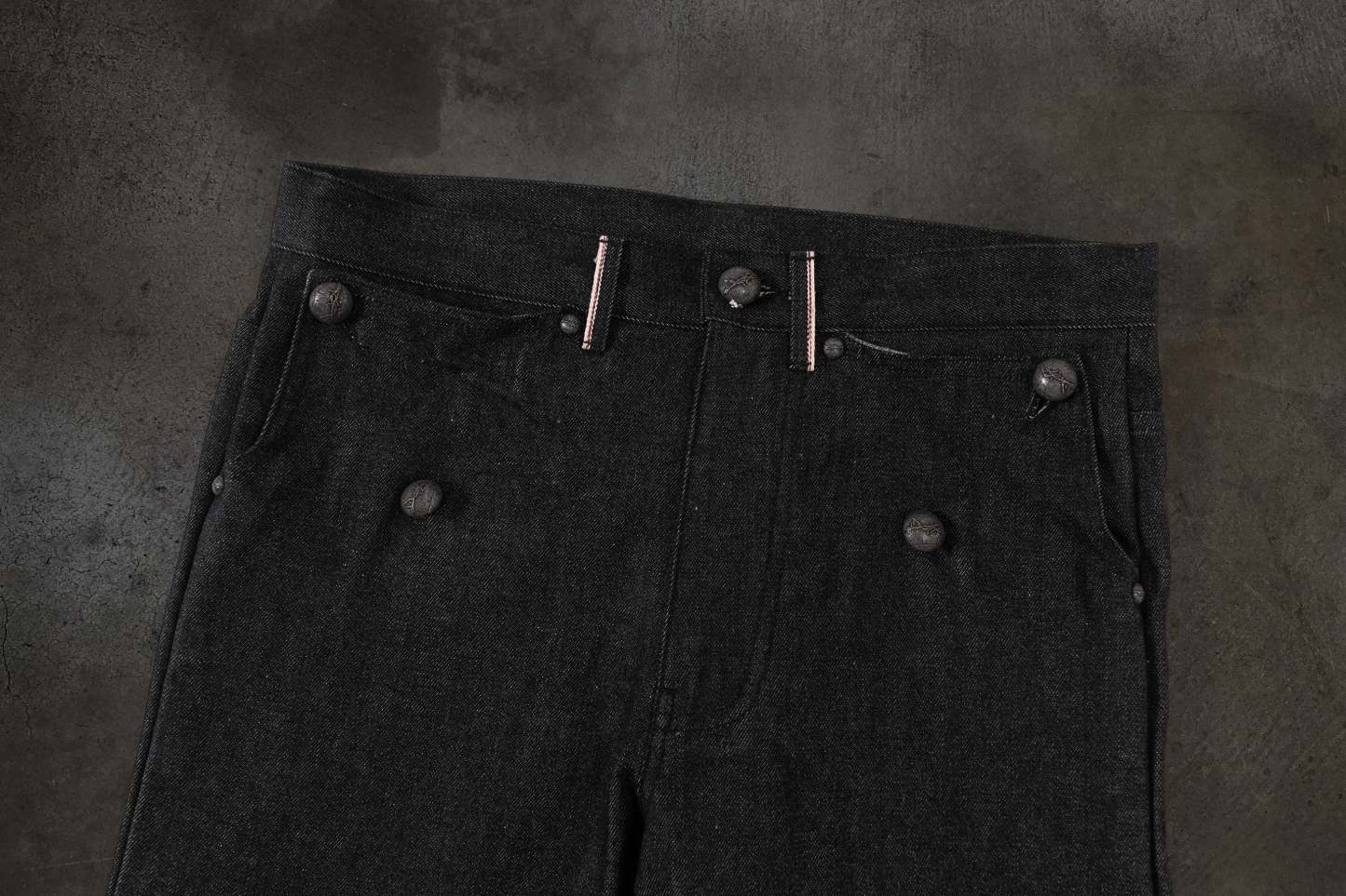 JAPANESE SELVEDGE SLUB DENIM (COAL)-IYAMIUIO