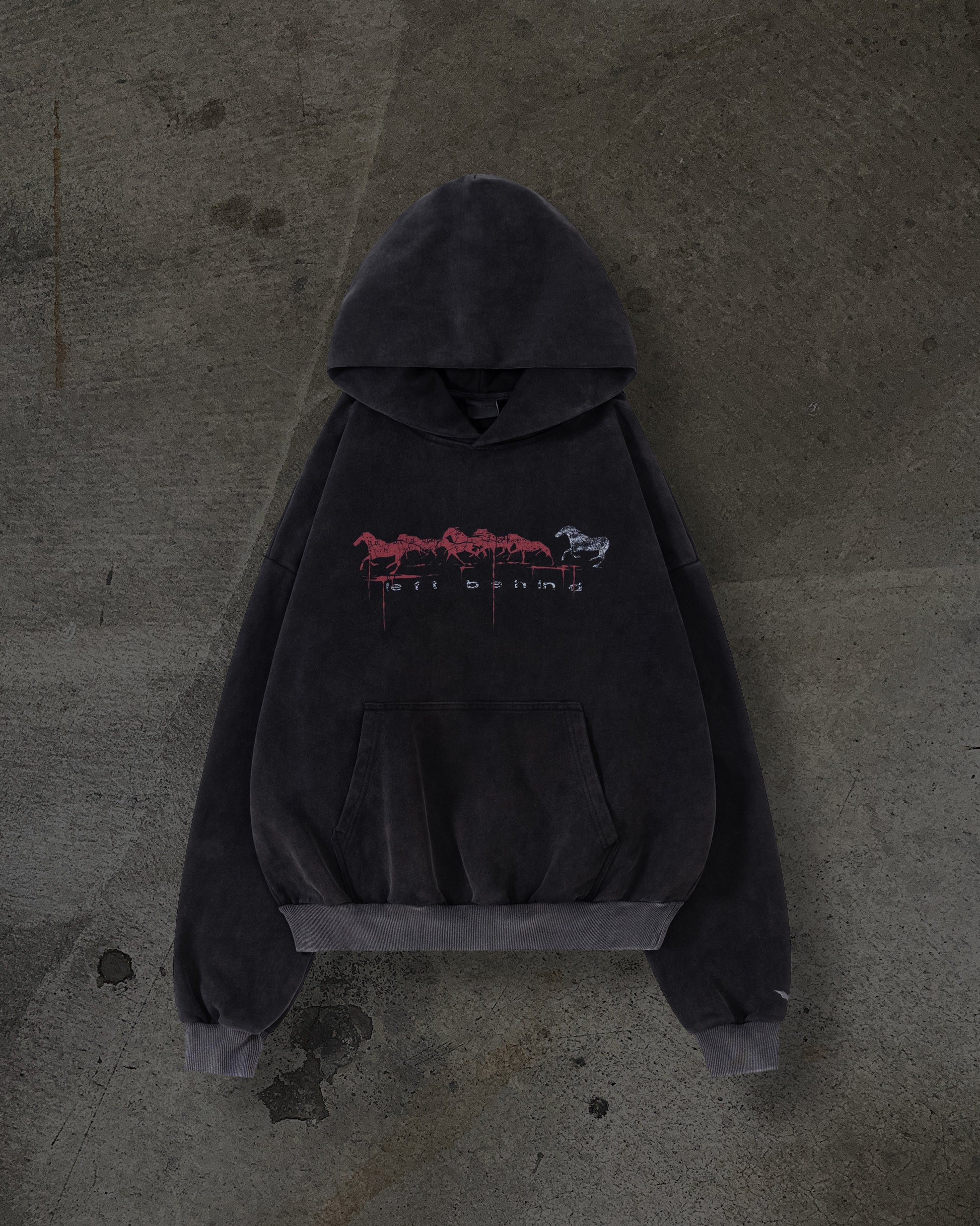 RACEHORSE PULLOVER (COAL)-IYAMIUIO