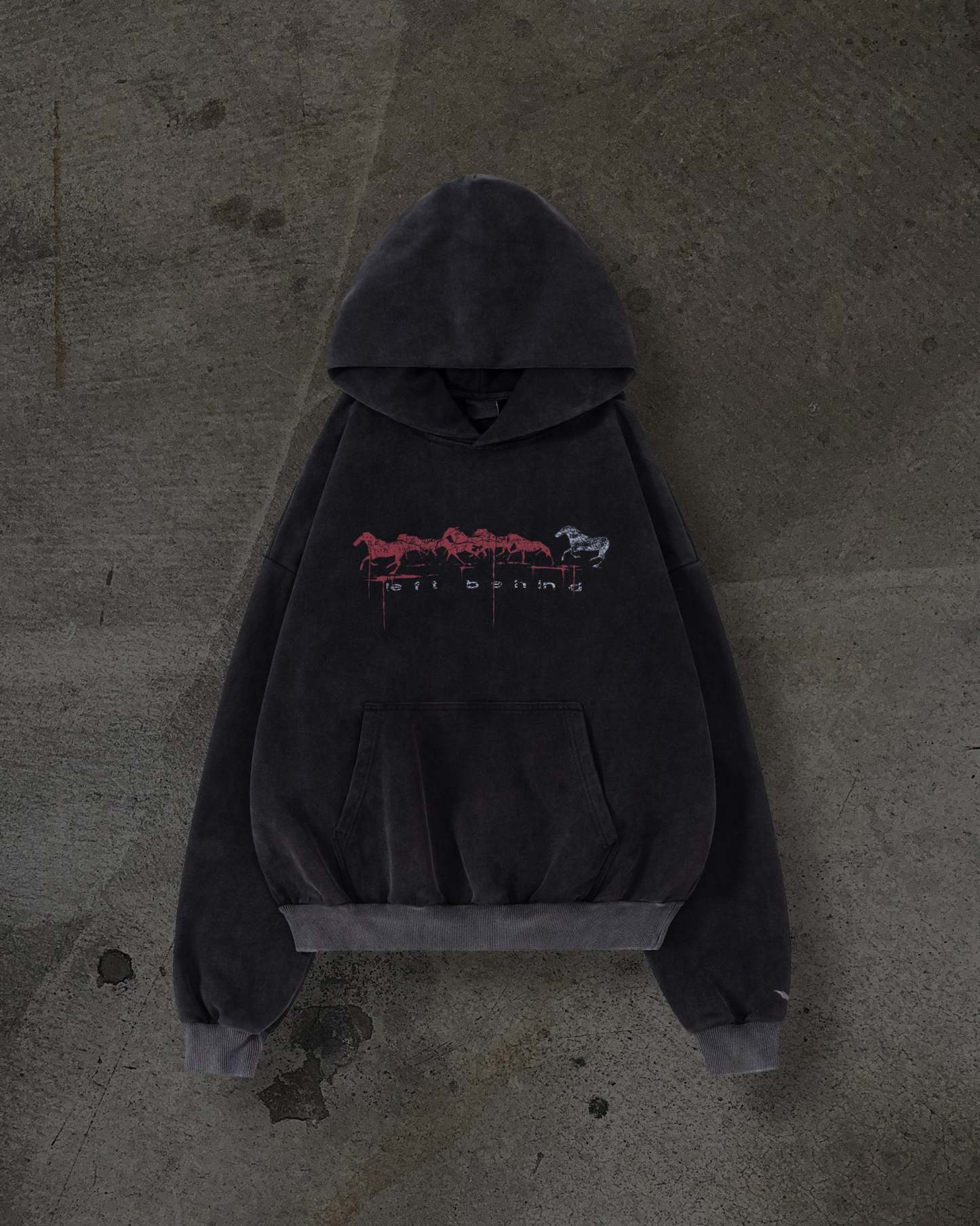 RACEHORSE PULLOVER (COAL)-IYAMIUIO