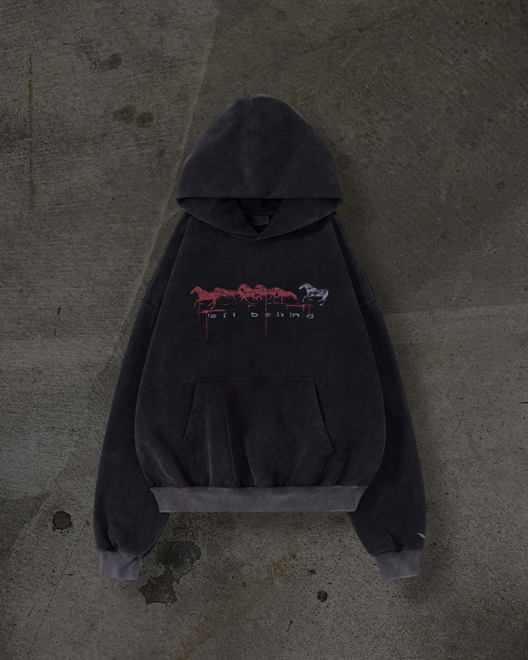 RACEHORSE PULLOVER (COAL)-IYAMIUIO