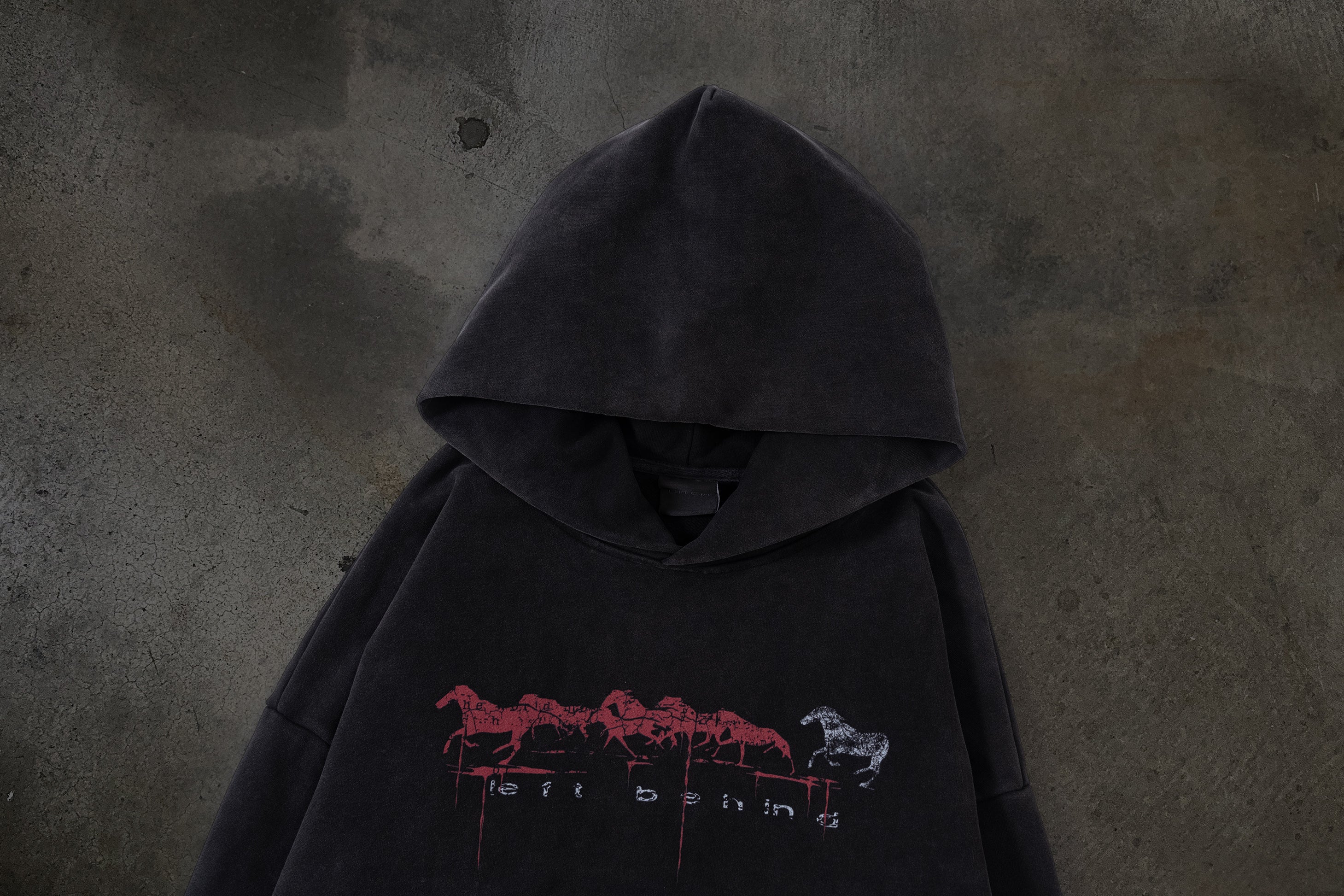 RACEHORSE PULLOVER (COAL)-IYAMIUIO