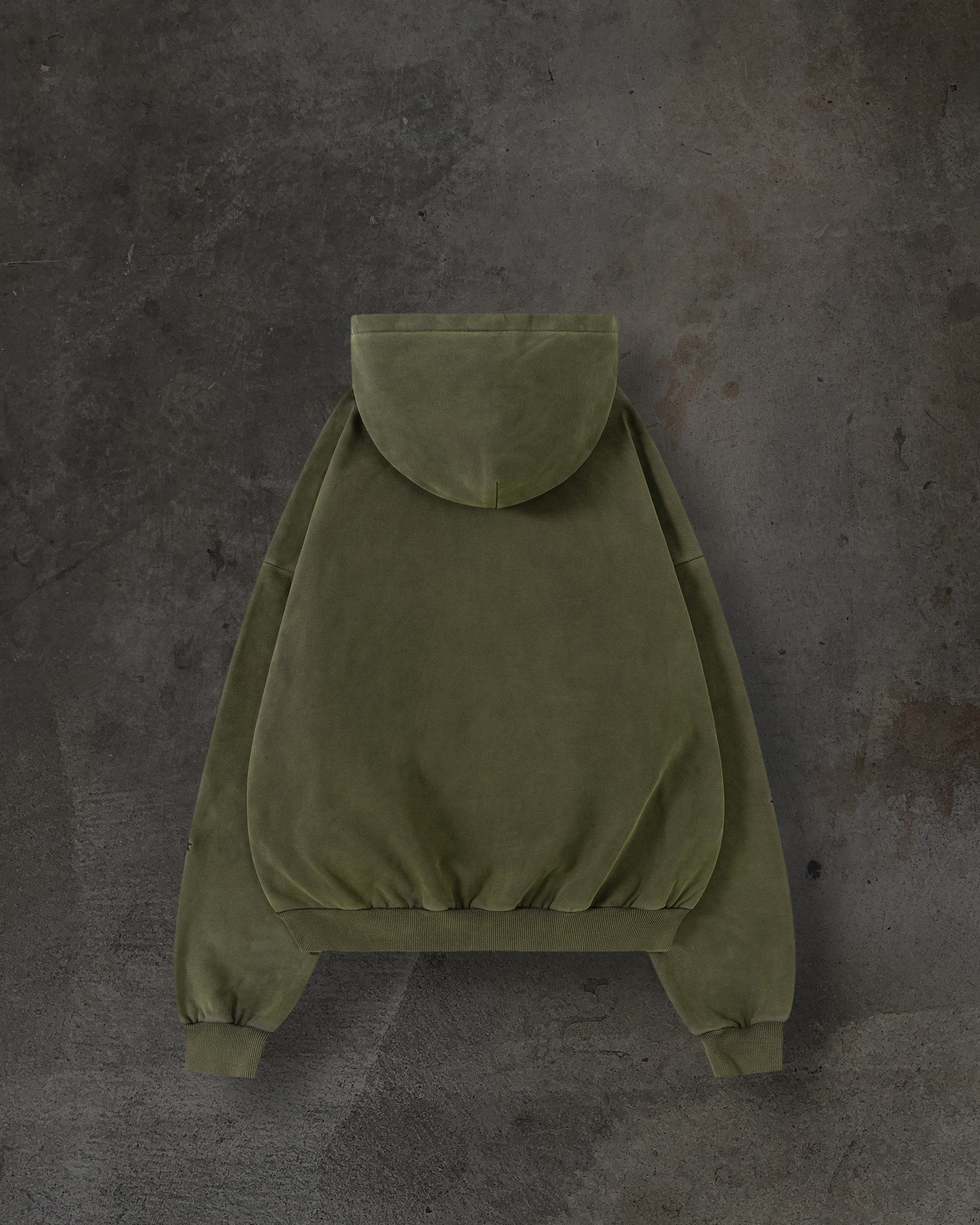 ATHLETIC BARBED ZIPUP (ASH)-IYAMIUIO