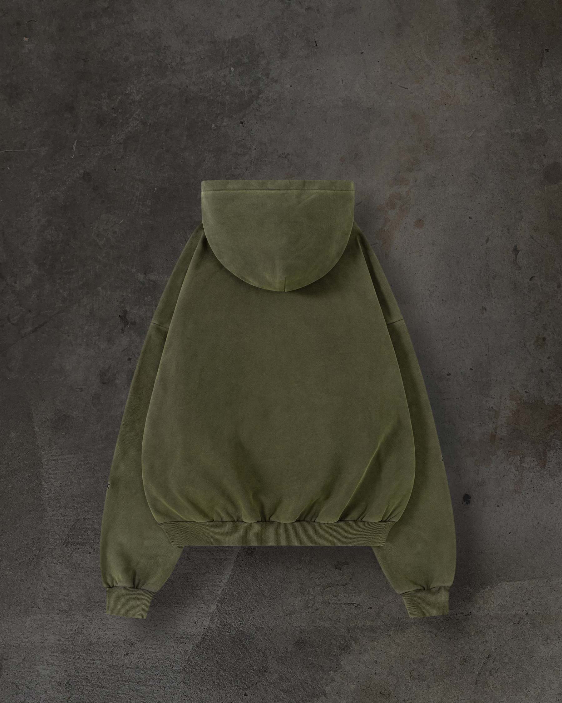 ATHLETIC BARBED ZIPUP (ASH)-IYAMIUIO