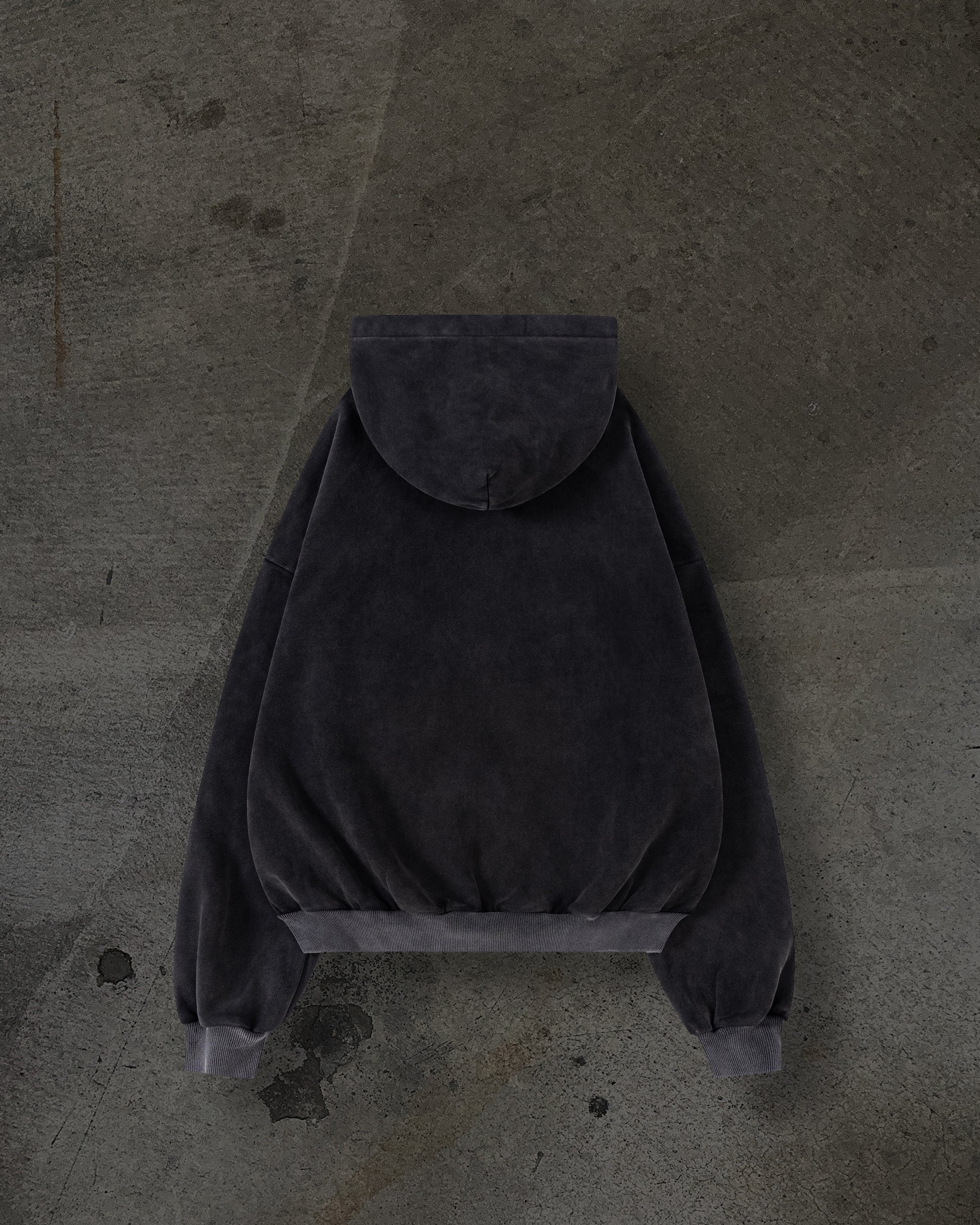 ATHLETIC BARBED ZIPUP (COAL)-IYAMIUIO