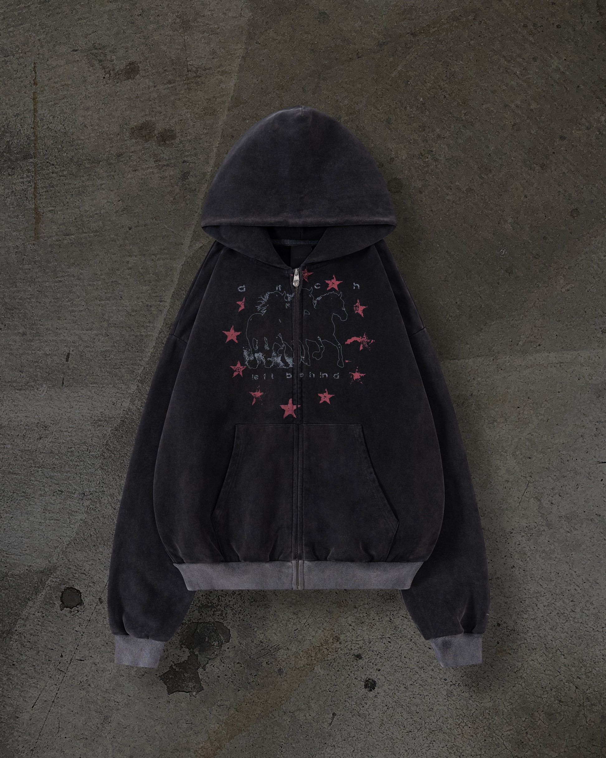 PONY ZIPUP (COAL)-IYAMIUIO