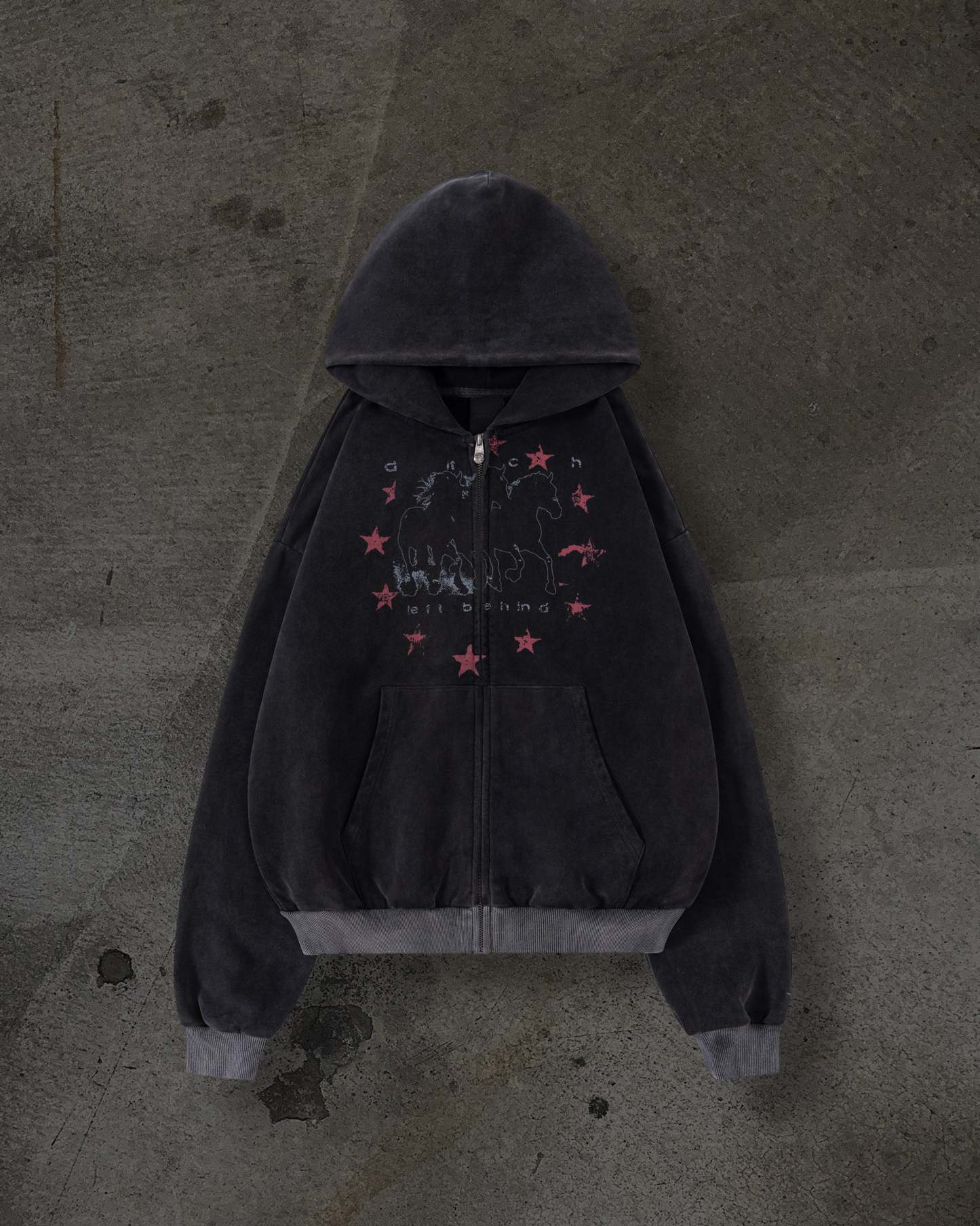 PONY ZIPUP (COAL)-IYAMIUIO