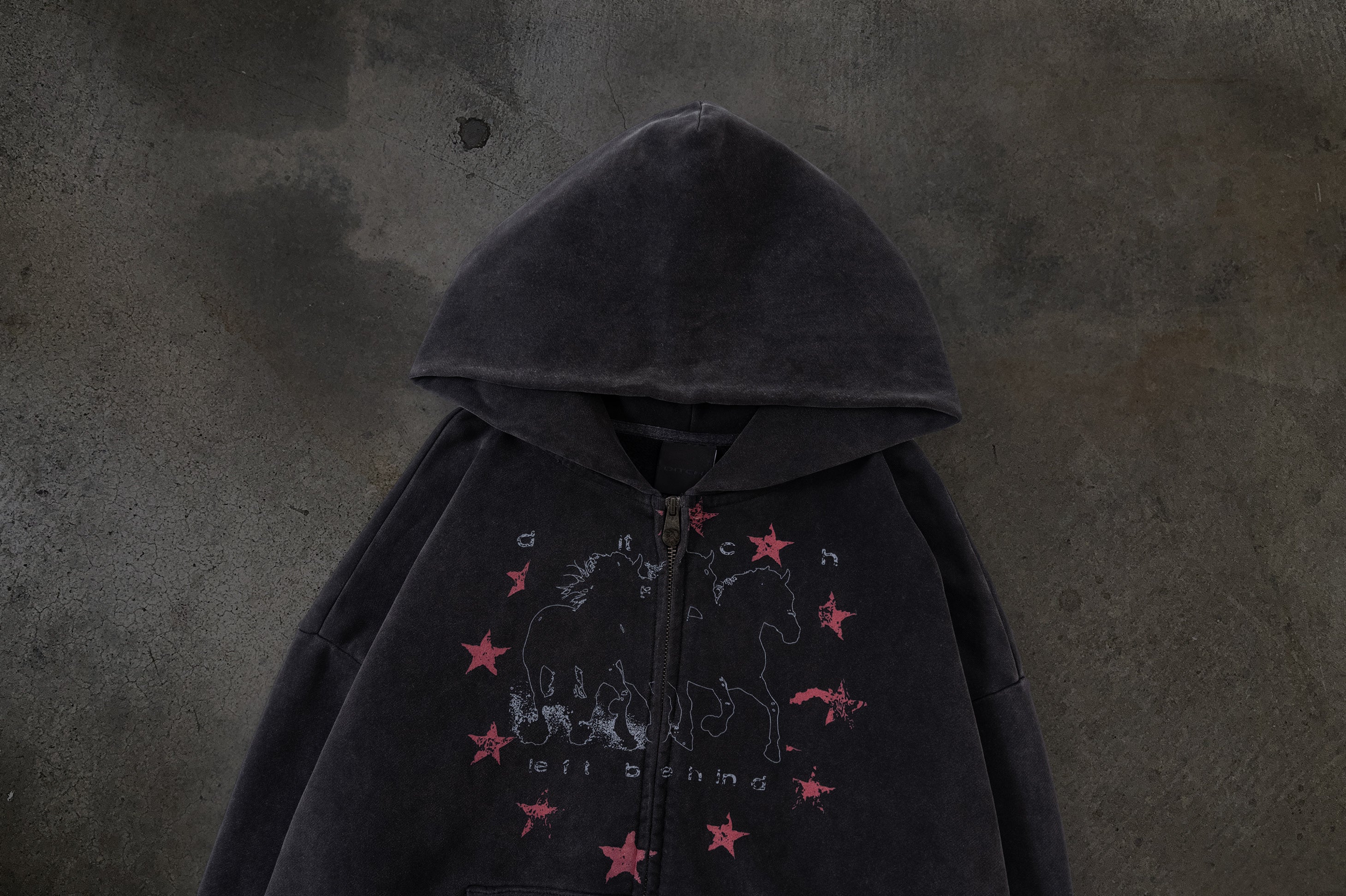 PONY ZIPUP (COAL)-IYAMIUIO