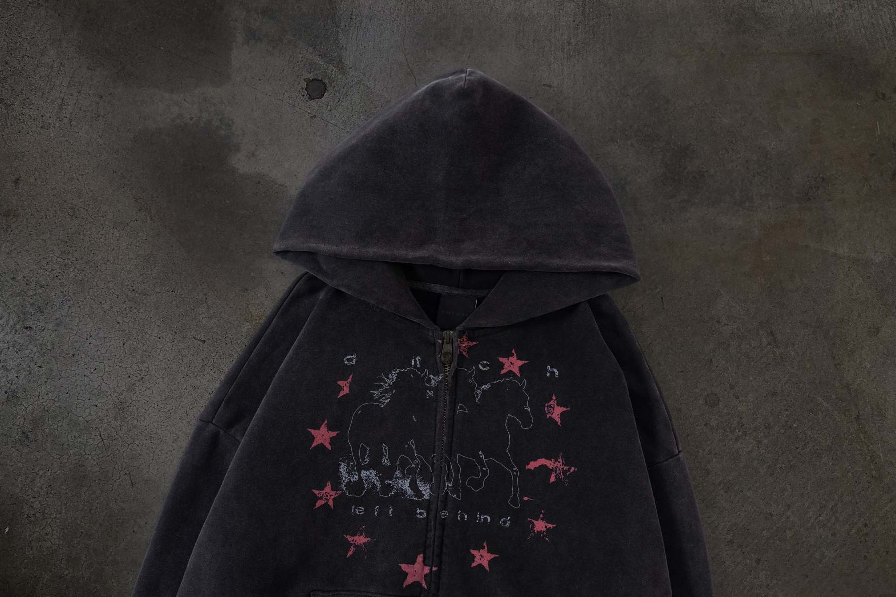 PONY ZIPUP (COAL)-IYAMIUIO