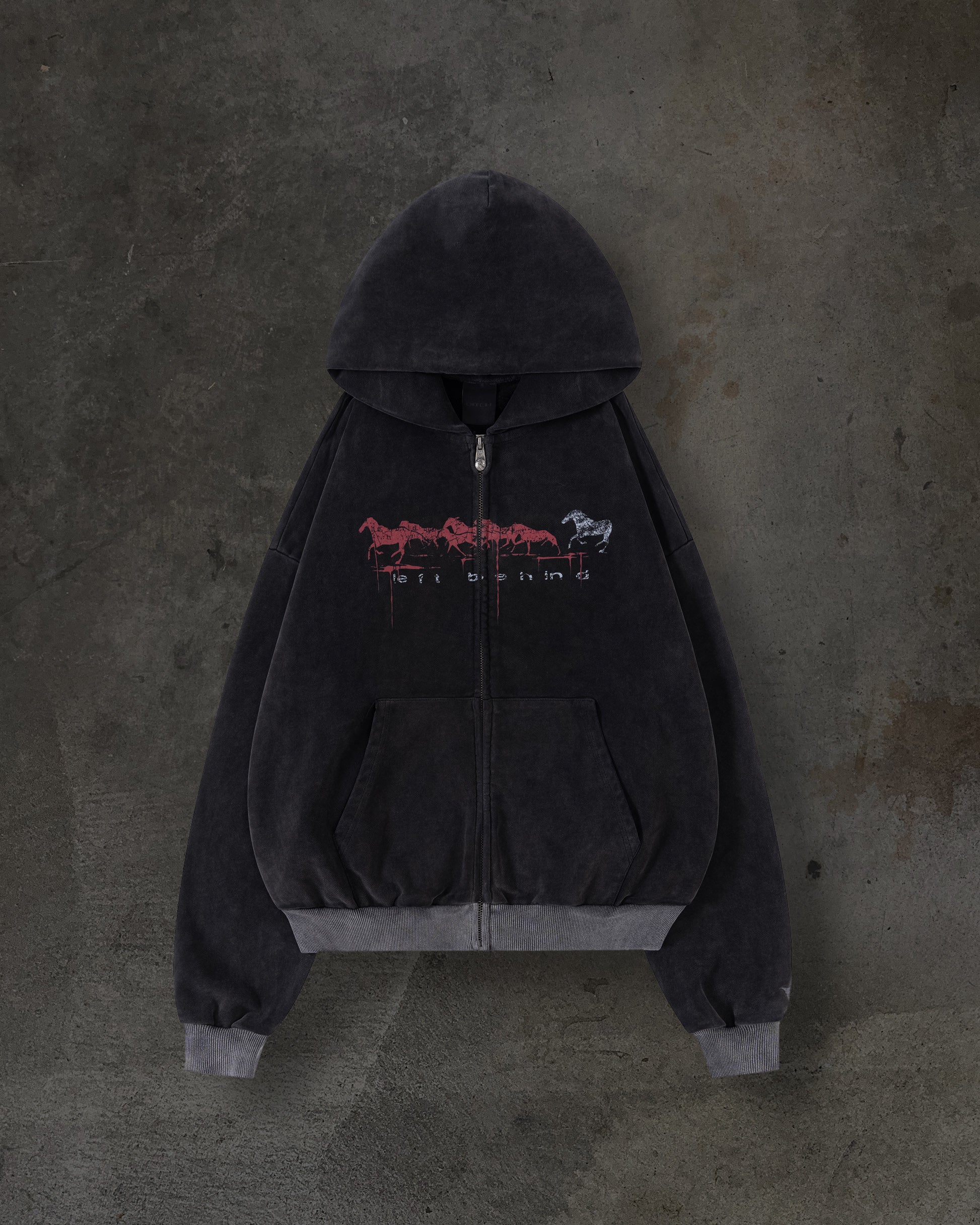 RACEHORSE ZIPUP (COAL)-IYAMIUIO