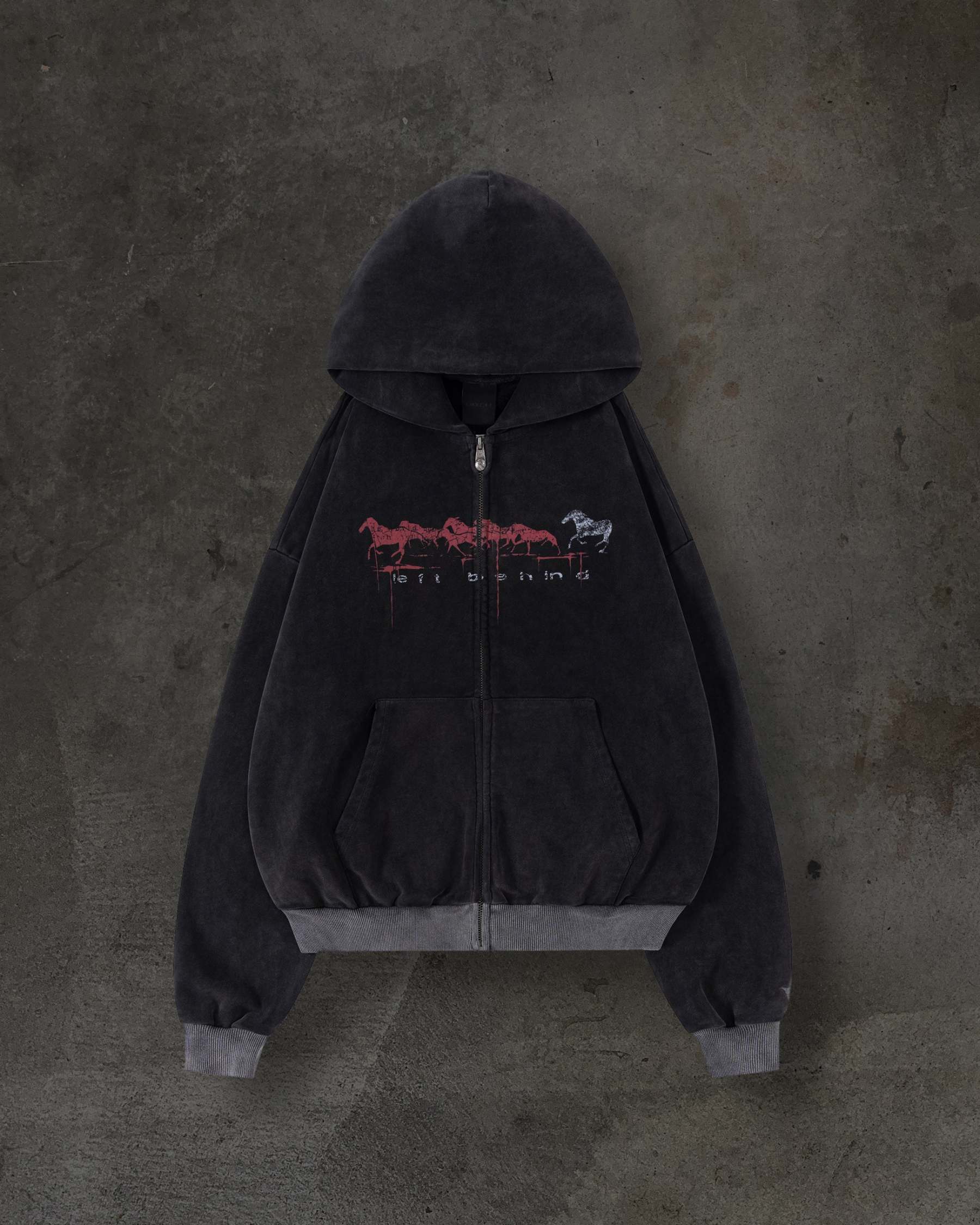 RACEHORSE ZIPUP (COAL)-IYAMIUIO