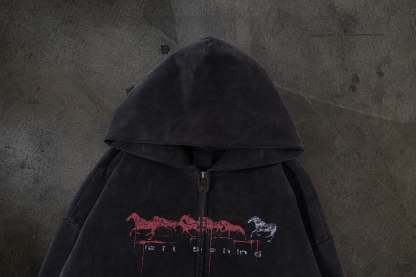 RACEHORSE ZIPUP (COAL)-IYAMIUIO