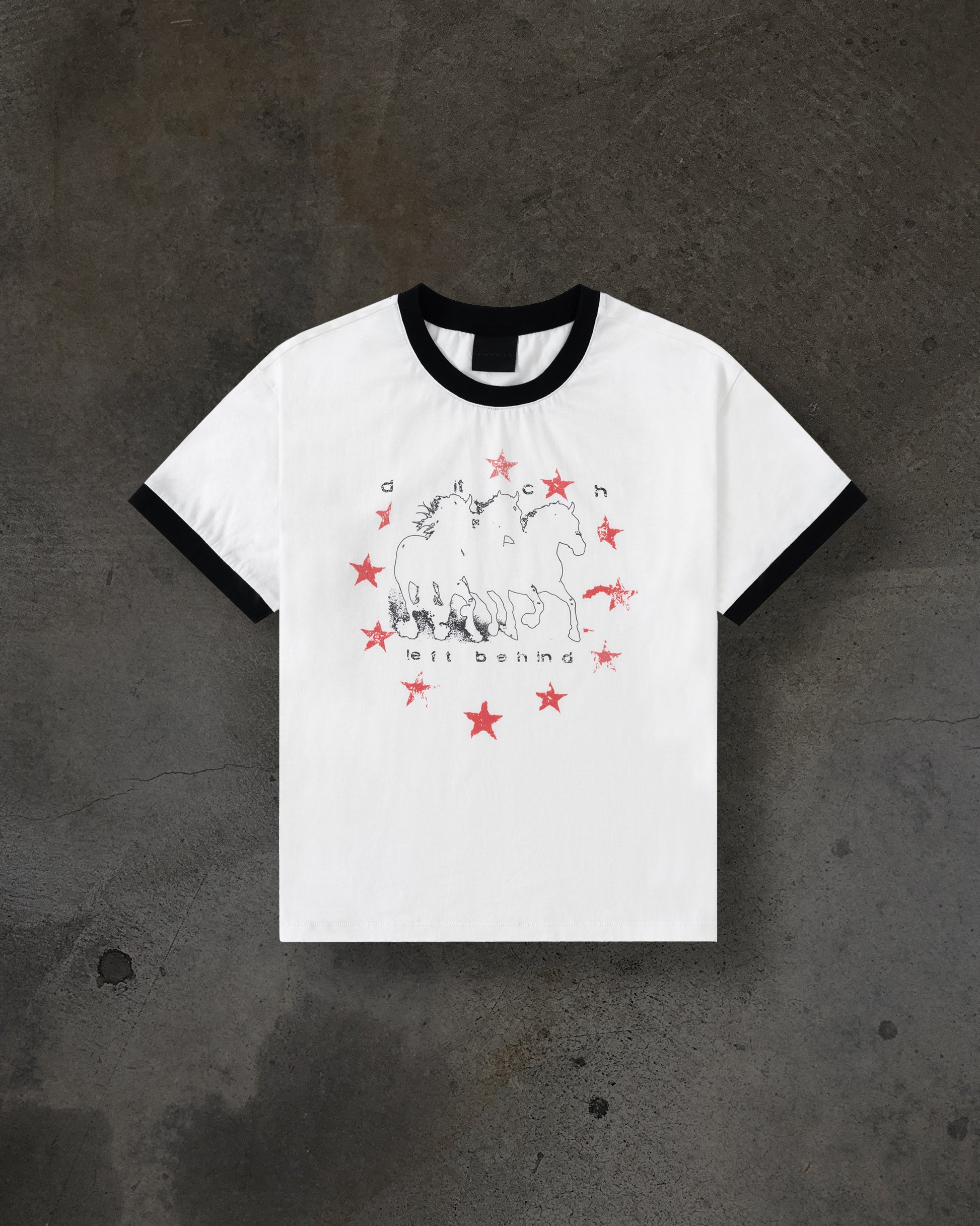 PONY TEE (WHITE)-IYAMIUIO